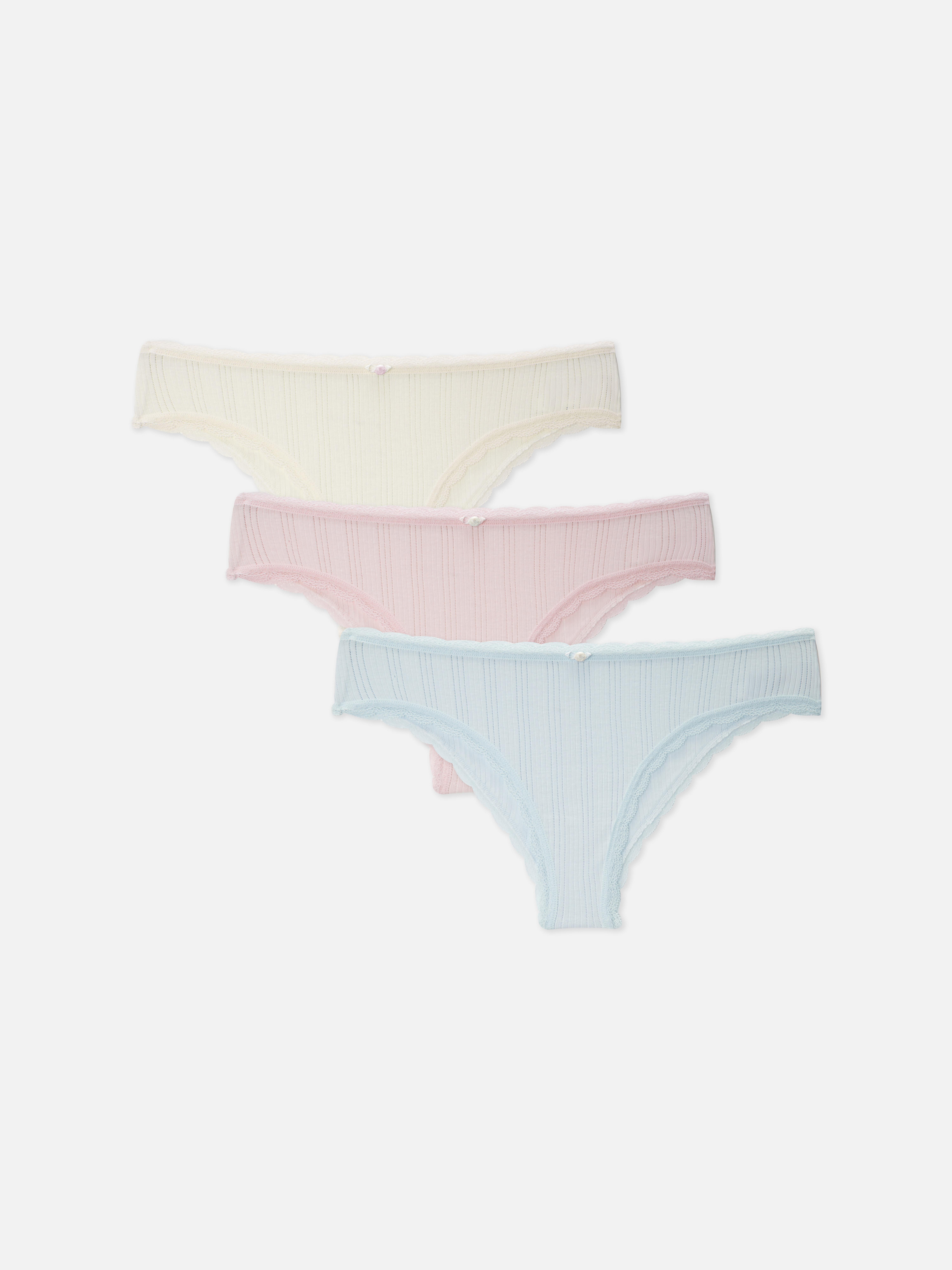 Brazilian slips met ajour, set van 3