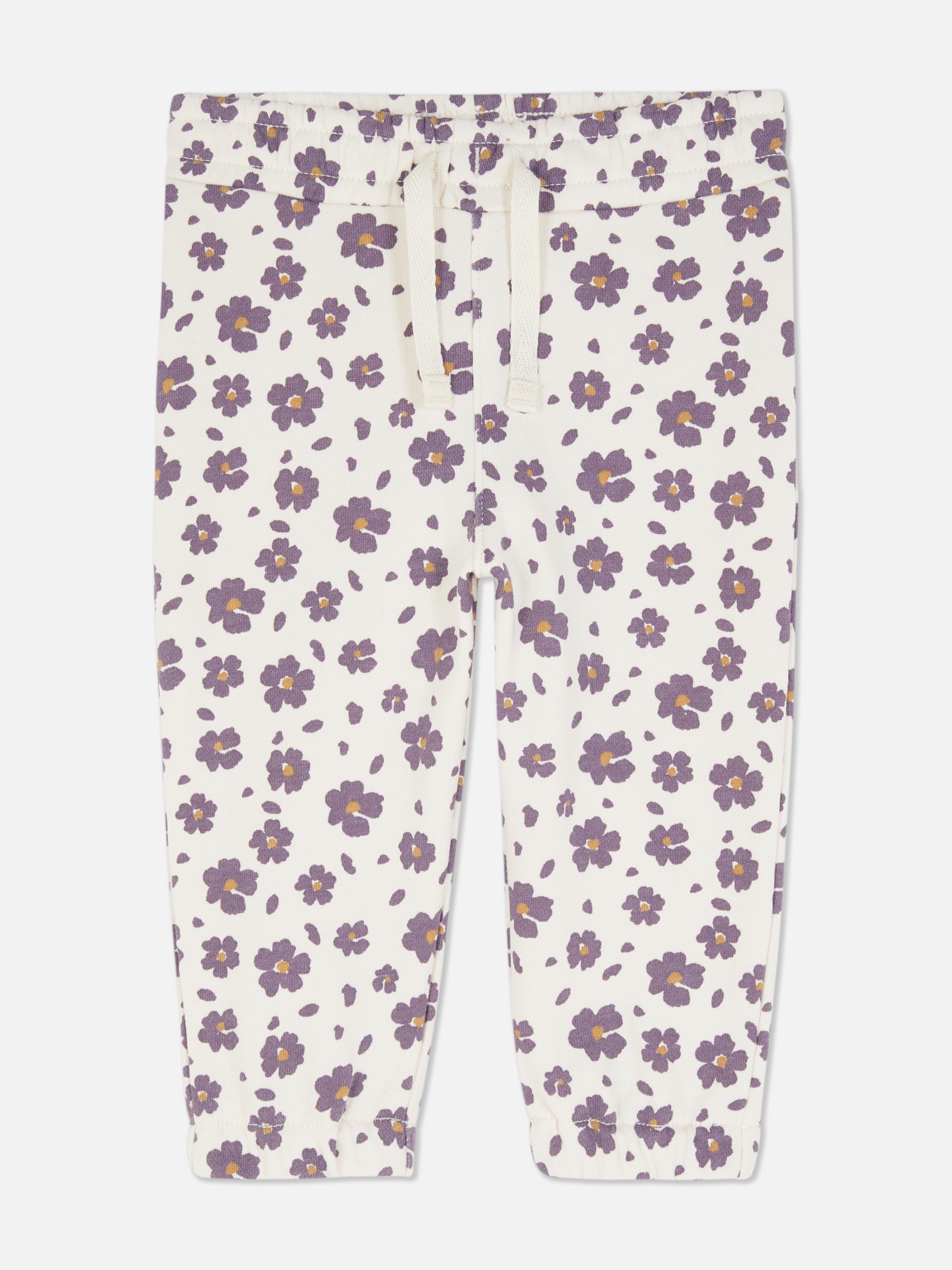 Pantaloni da tuta con fondo stretto ed elastico Multicolore