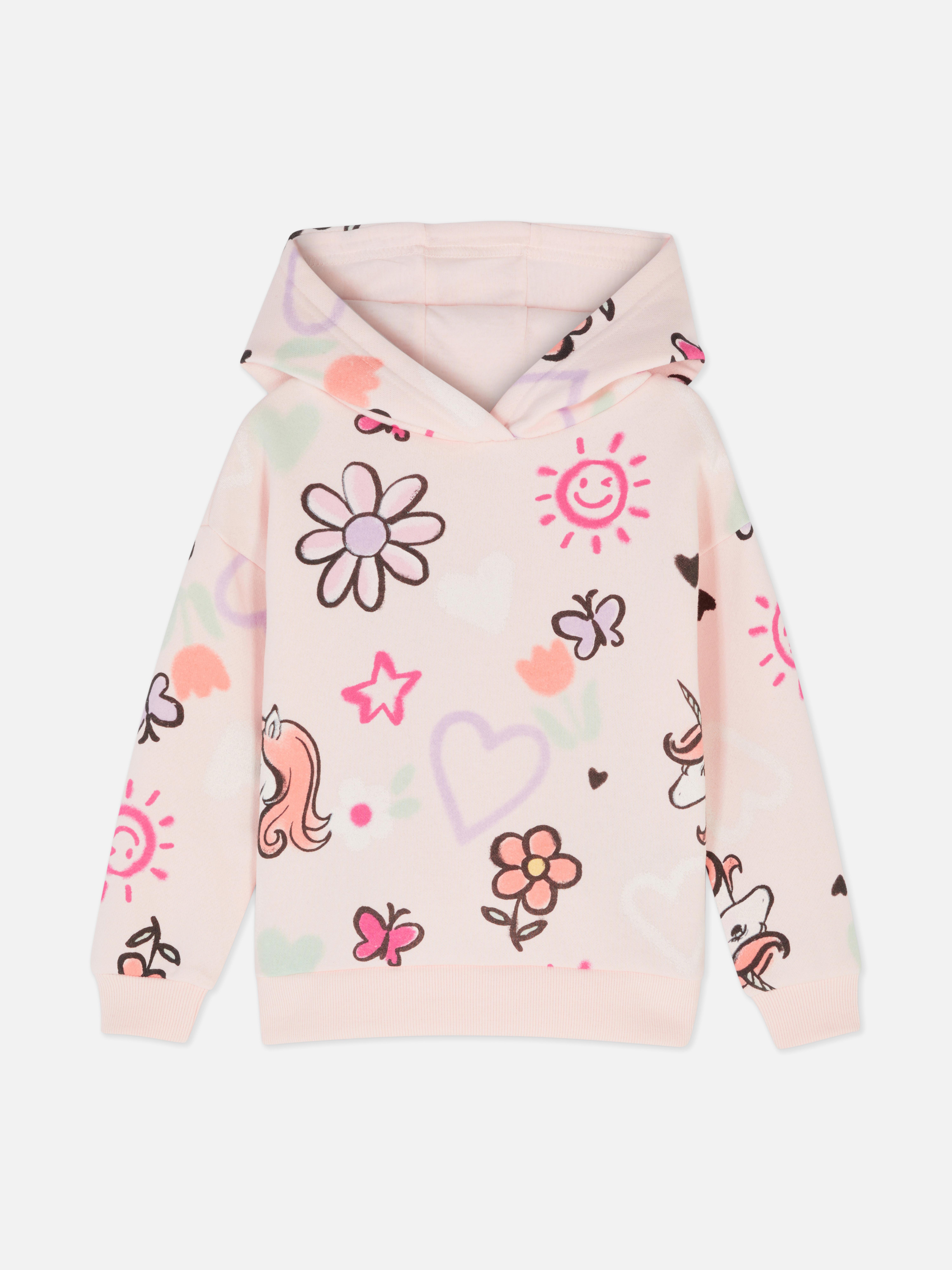 Hoodie mit Grafik