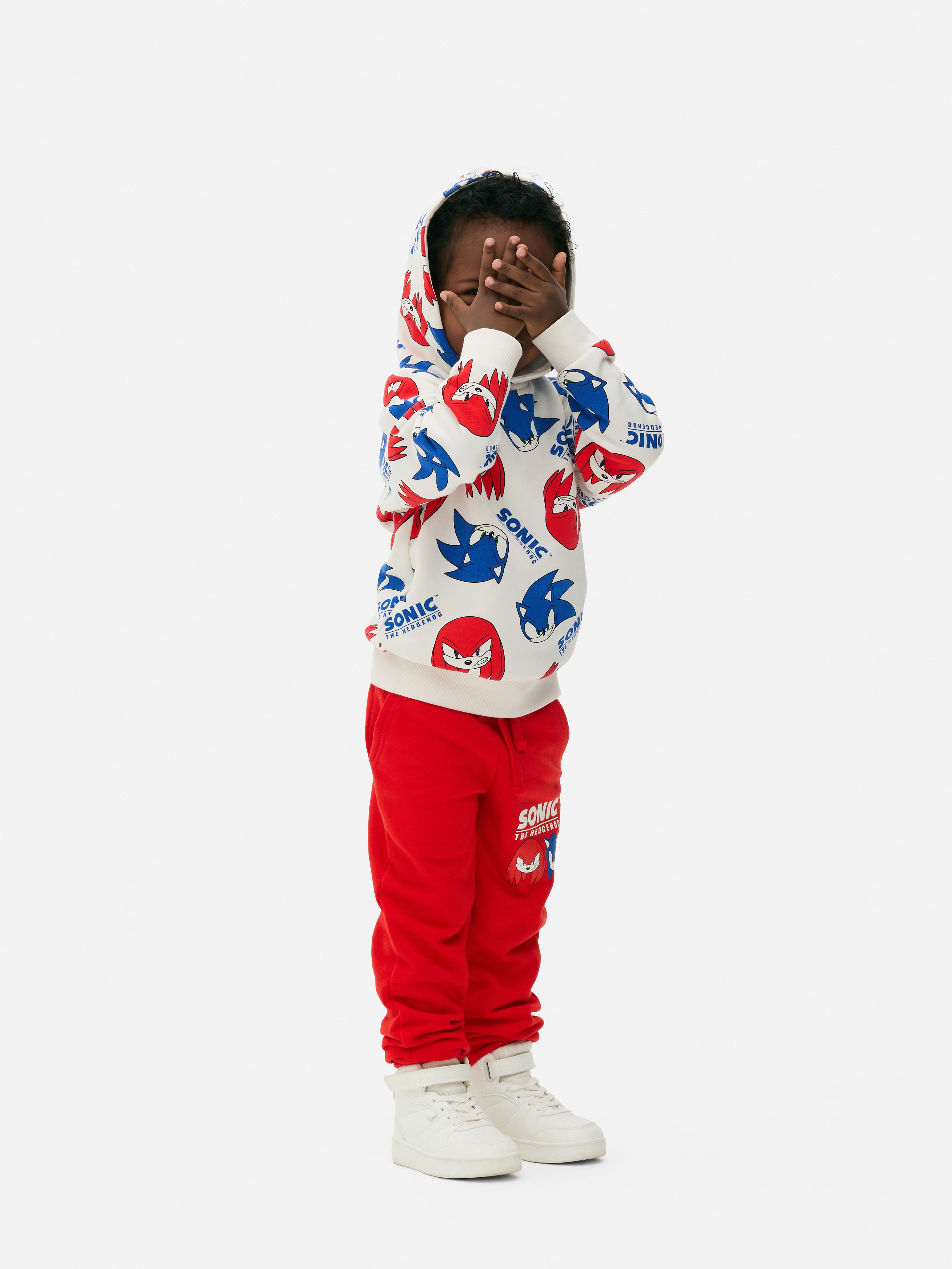 Sudadera con capucha y estampado de Sonic, el erizo