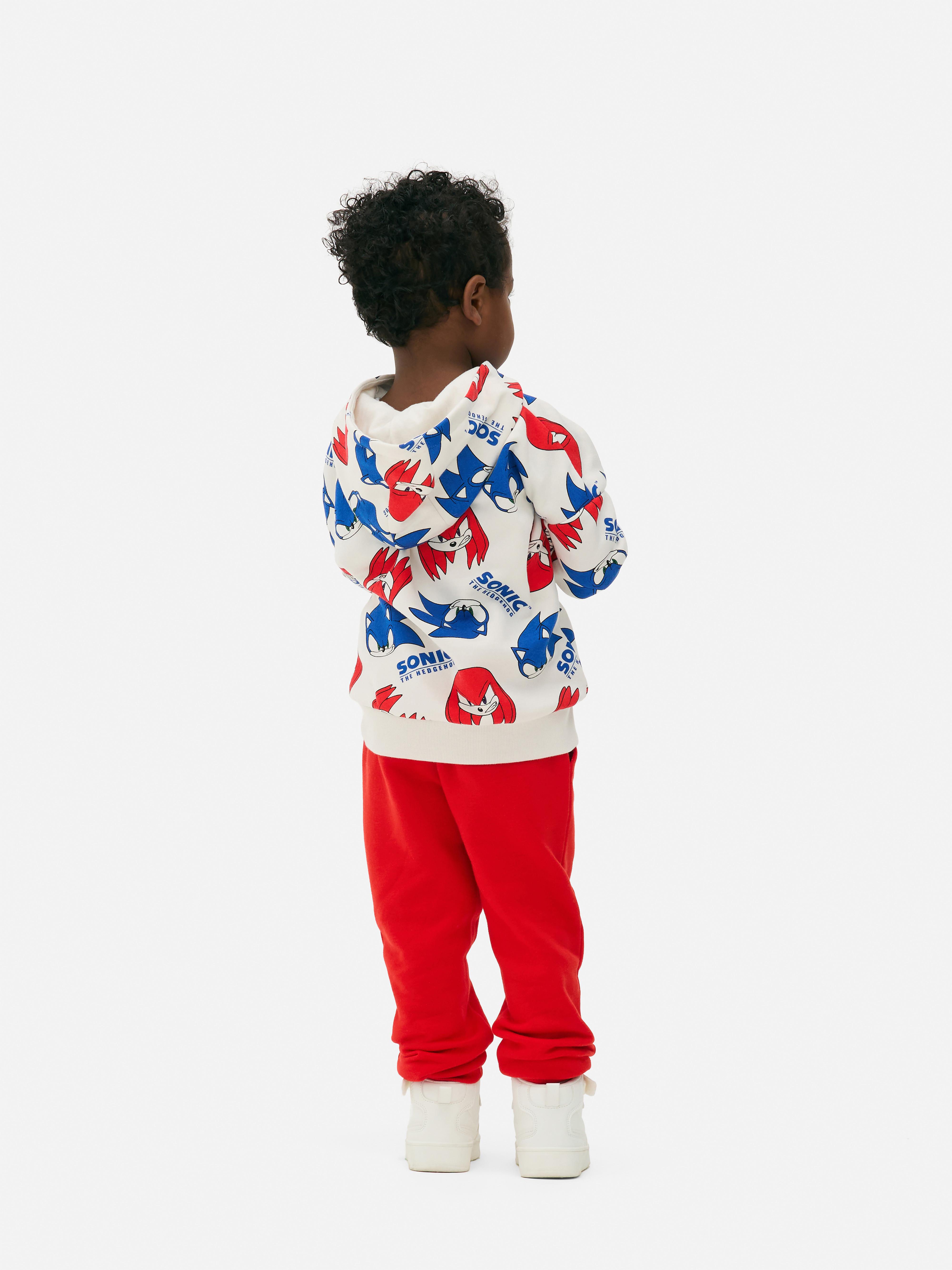 Sudadera con capucha y estampado de Sonic, el erizo