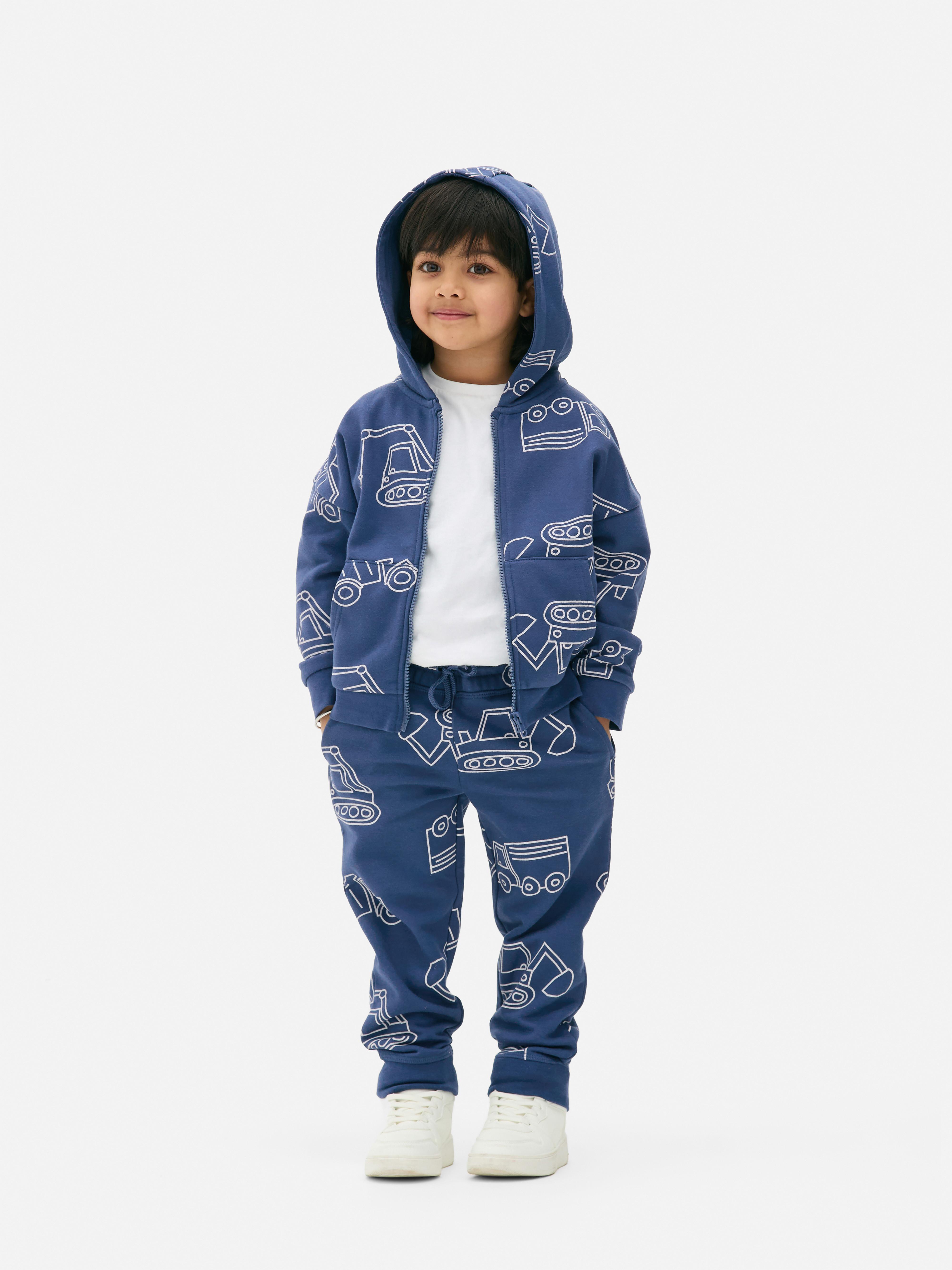 Pantaloni Tuta Bambini (2 Pezzi) - Cotone 100%, Morbidi, Con Coulisse E Polsini - Foto 8