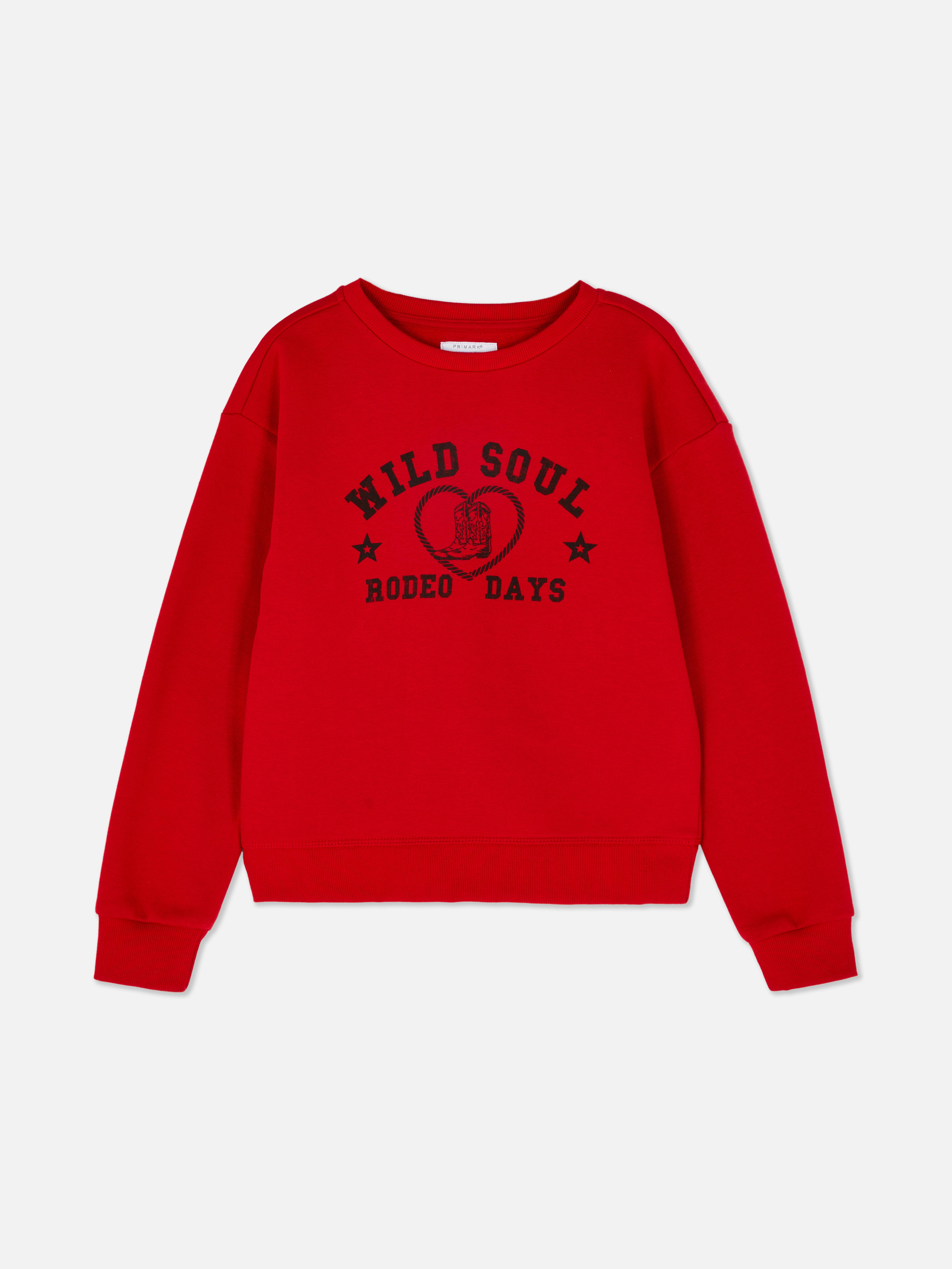 Sweatshirt mit Rundhalsausschnitt