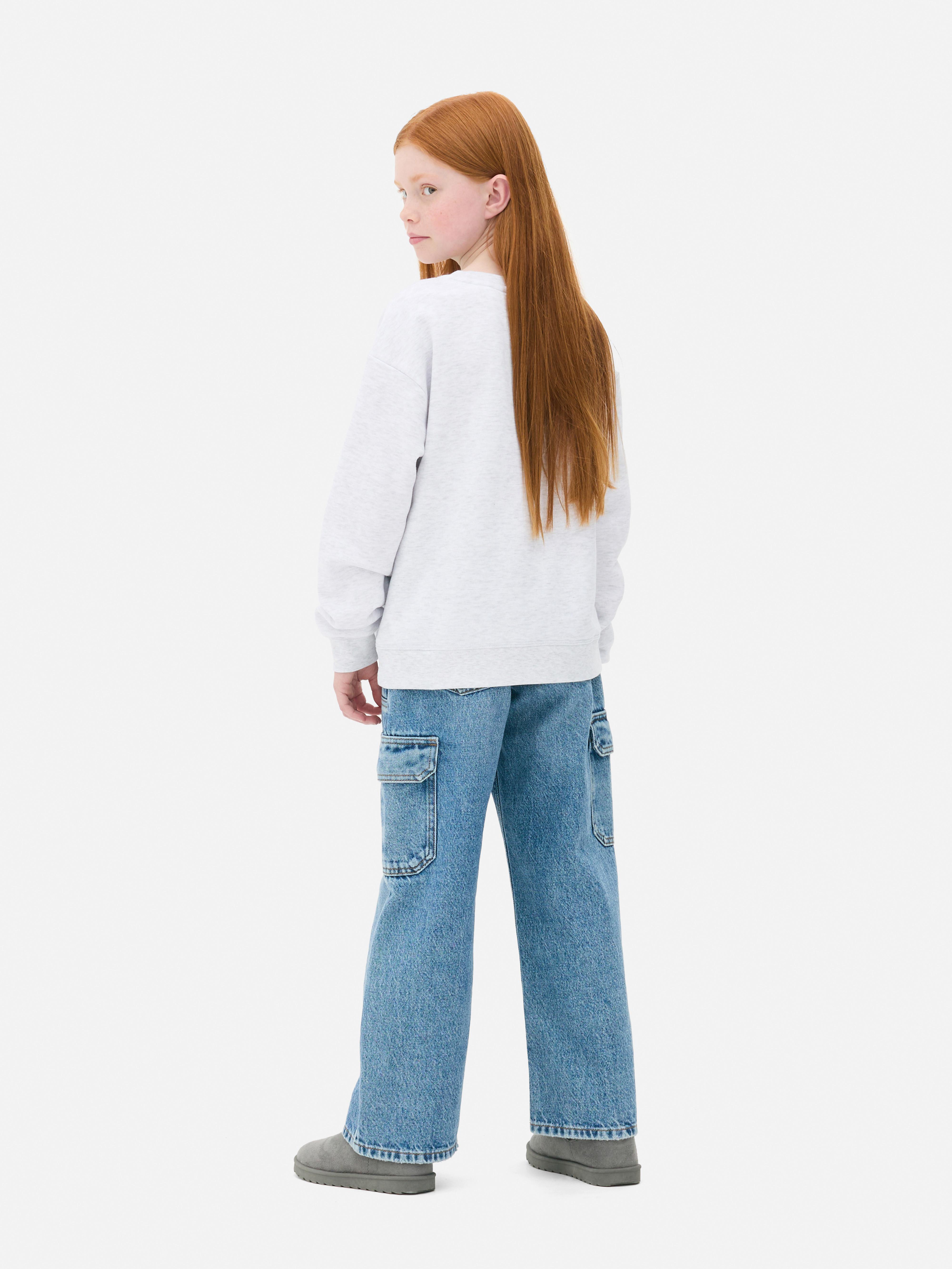 Sweatshirt mit Rundhalsausschnitt