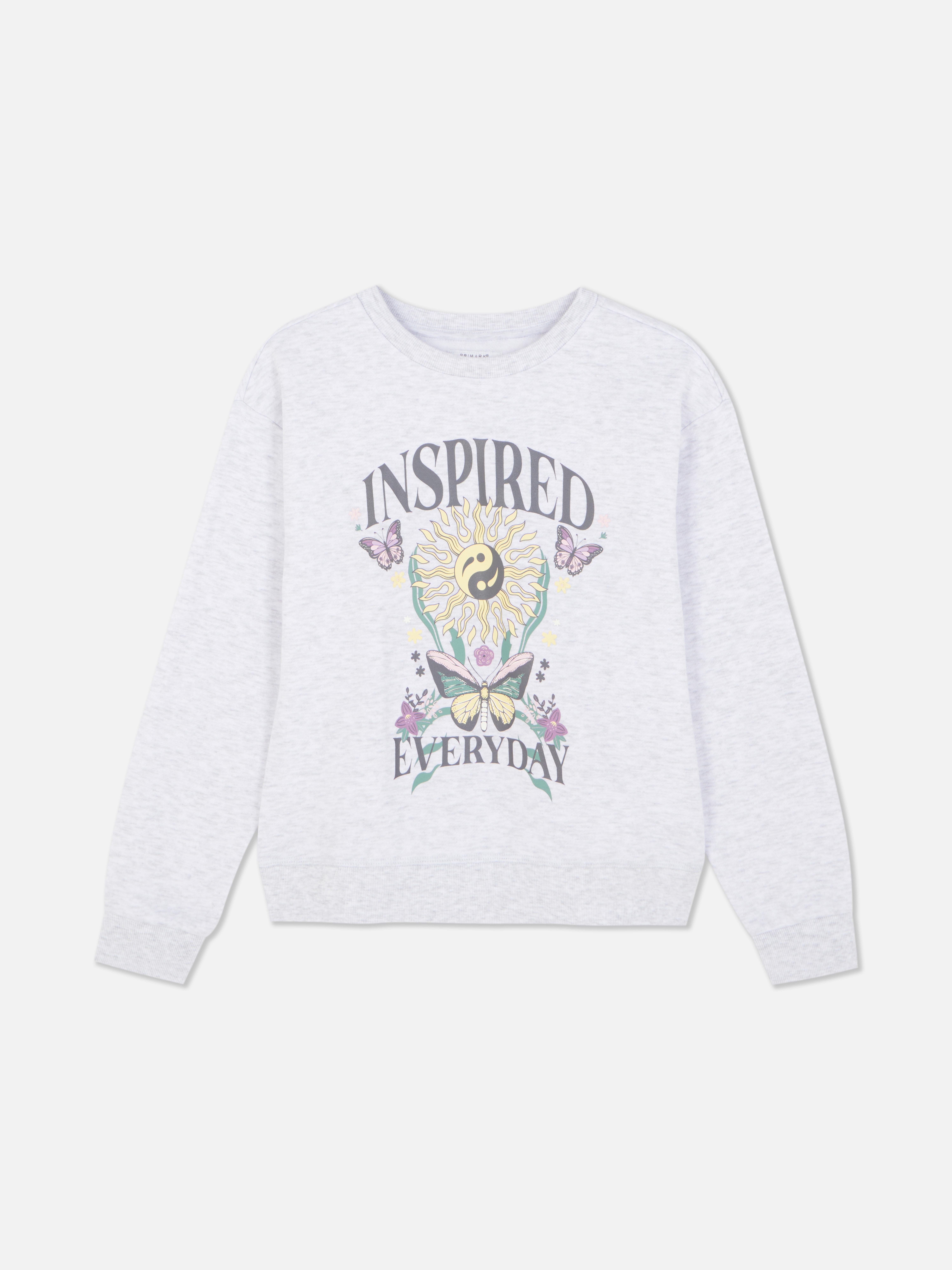 Sweatshirt mit Rundhalsausschnitt
