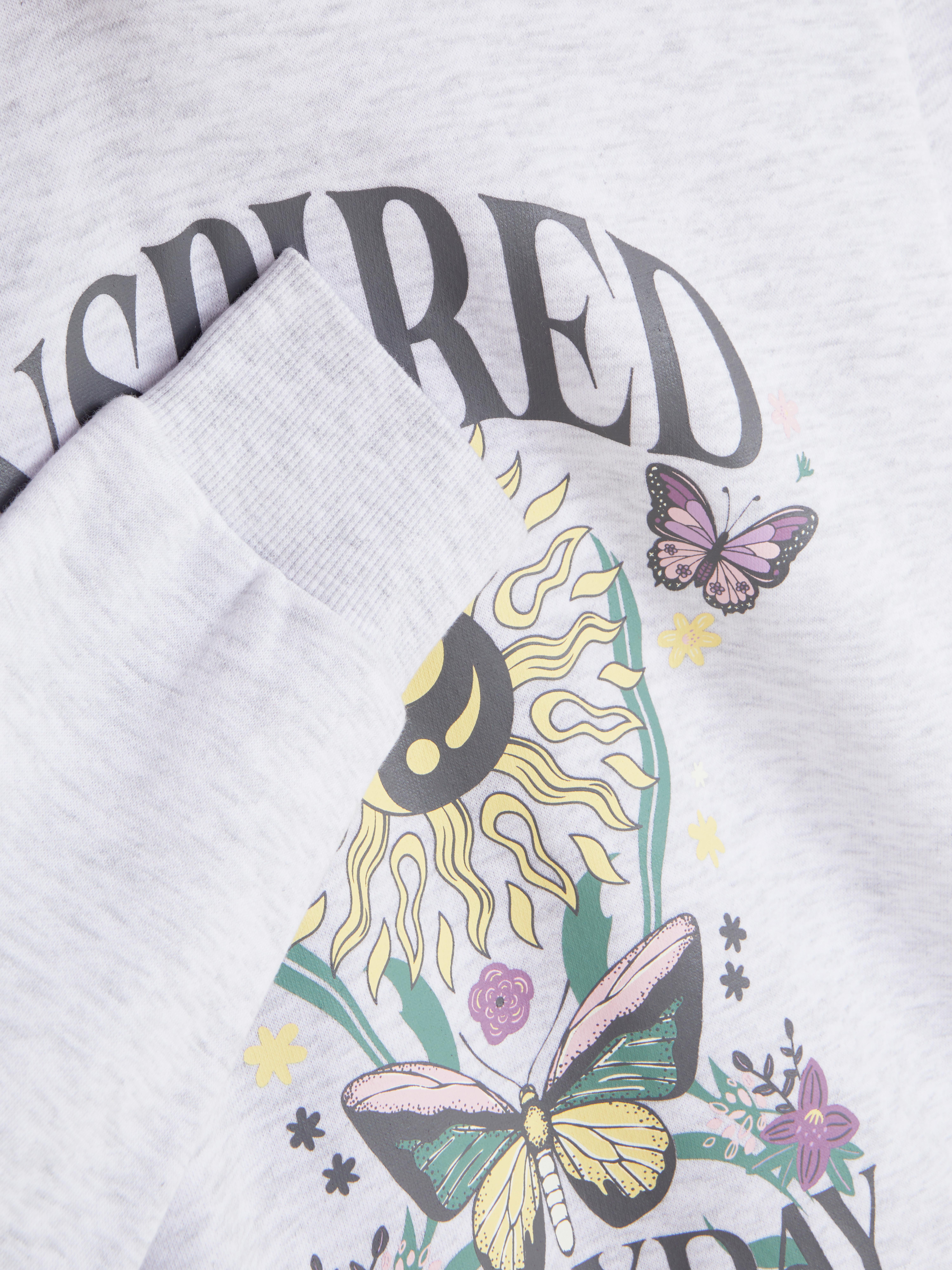 Sweatshirt mit Rundhalsausschnitt