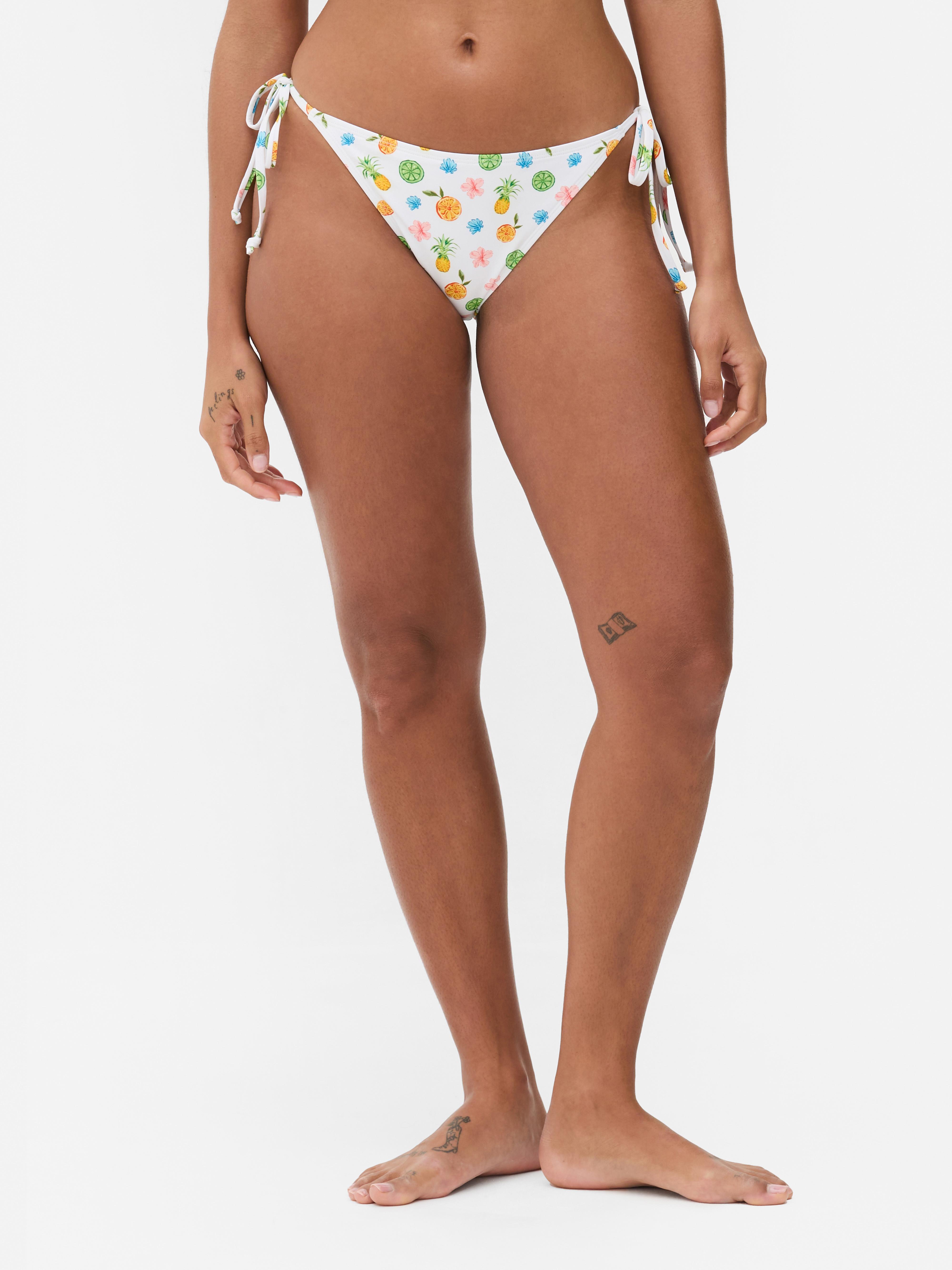 Superdry Bikini Top Triangolo – Giallo Neon, Taglia 42 Donna, Costume Intero Non Incluso