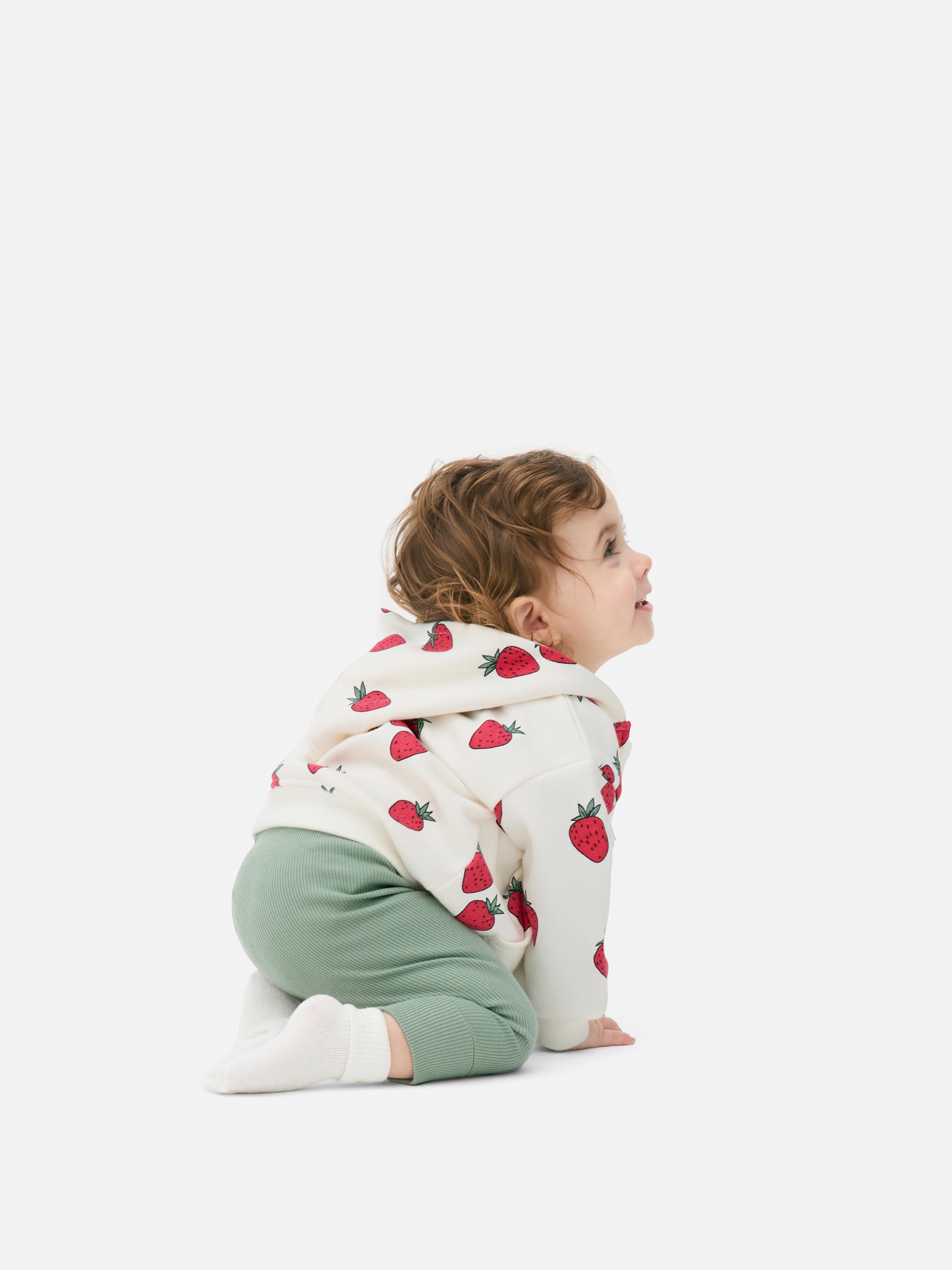 Strawberry Hoodie and Pants Set