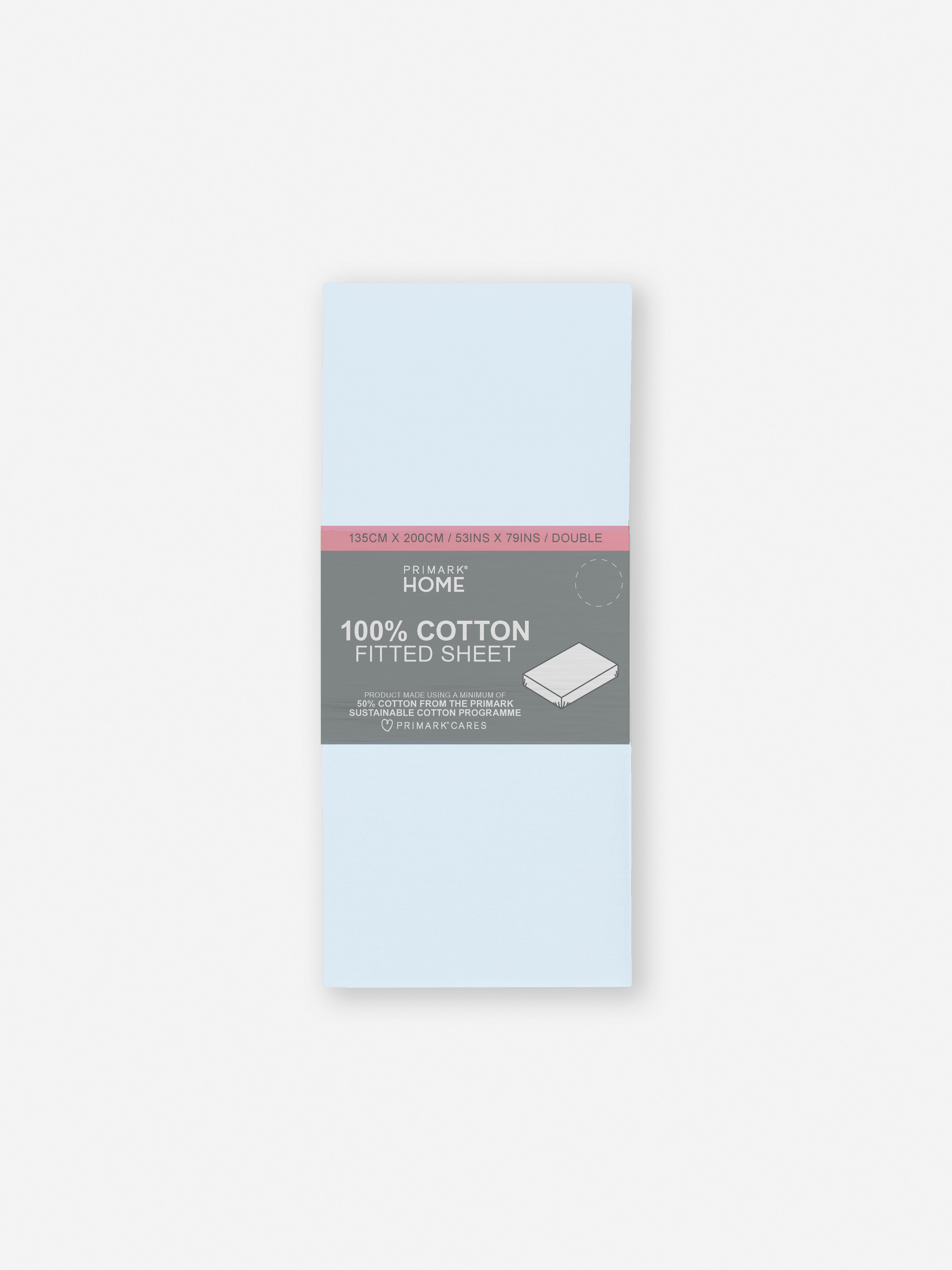Double Sateen Fitted Sheet