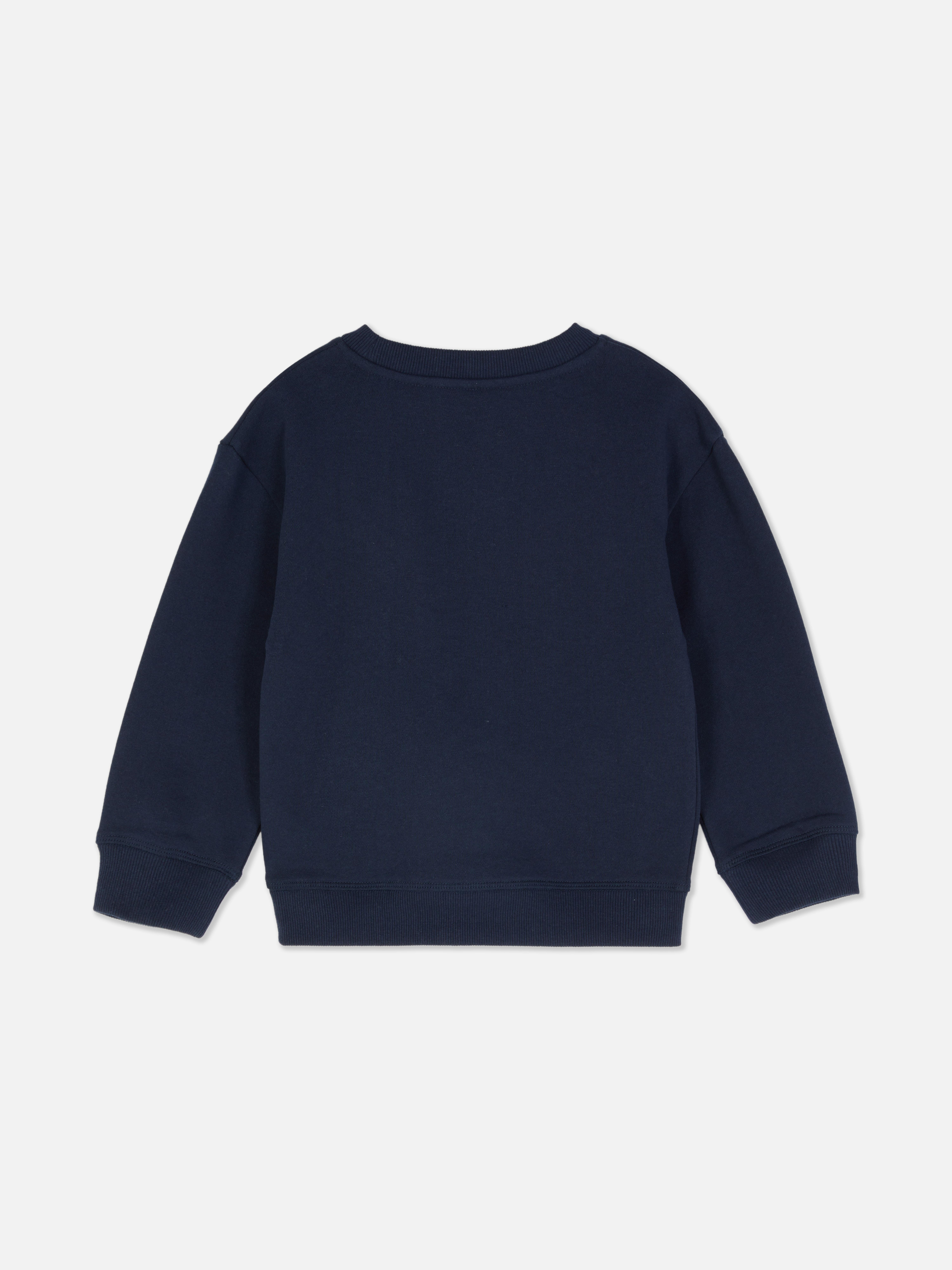 Sweat-shirt à col ras du cou - Bleu - Taille 40-64 - FR