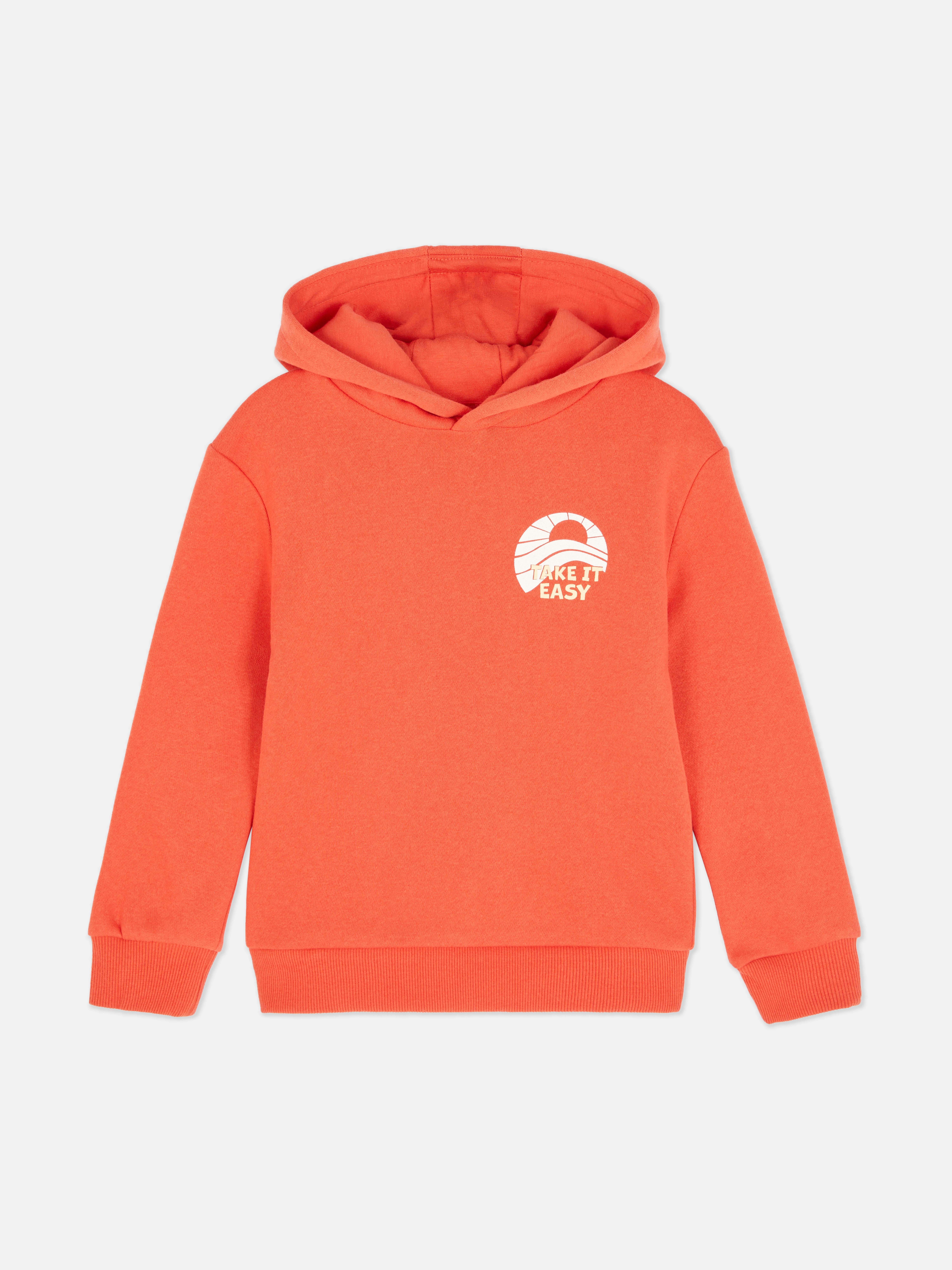 Hoodie met print