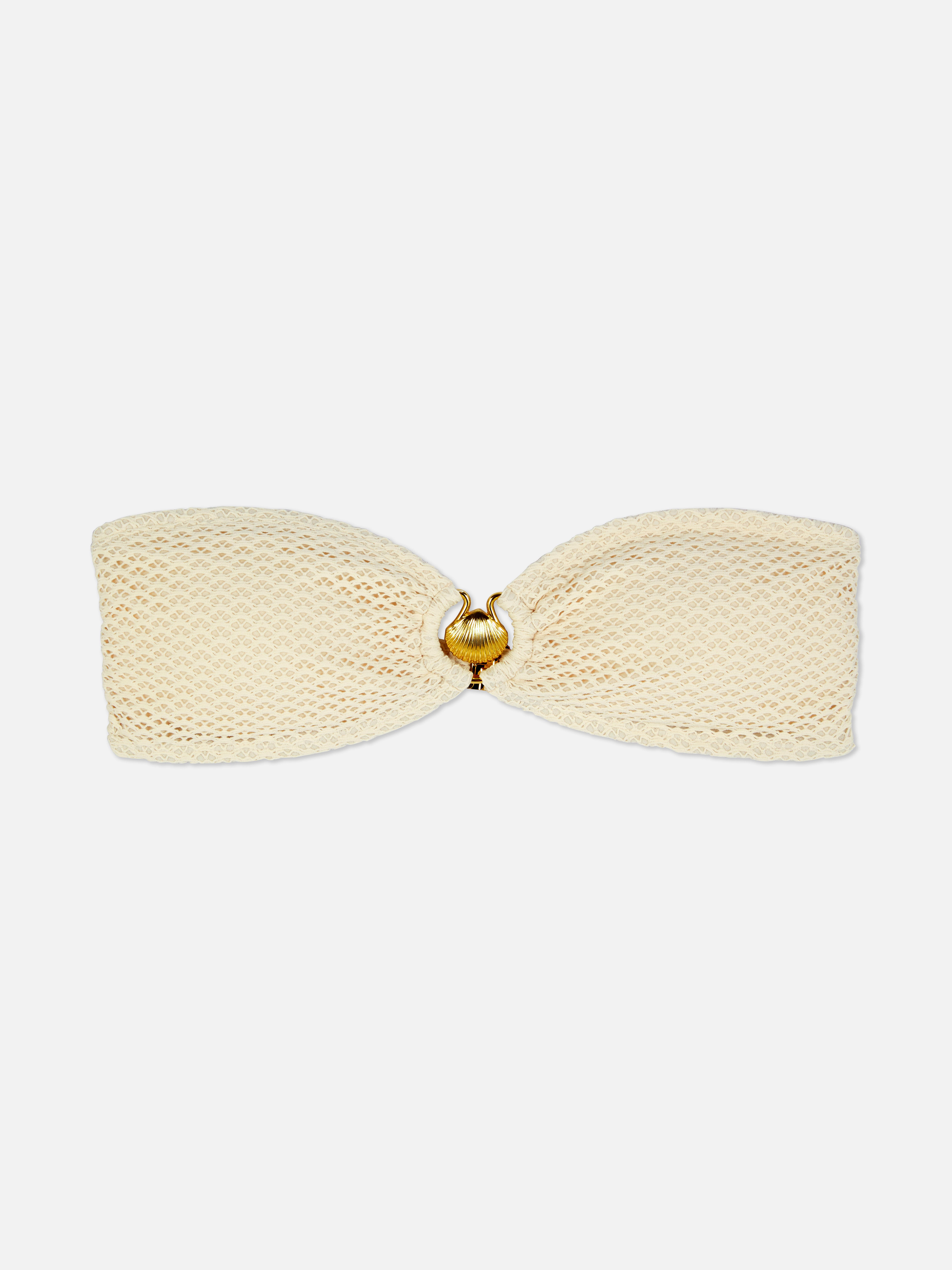Strapless Crochet Bikini Top