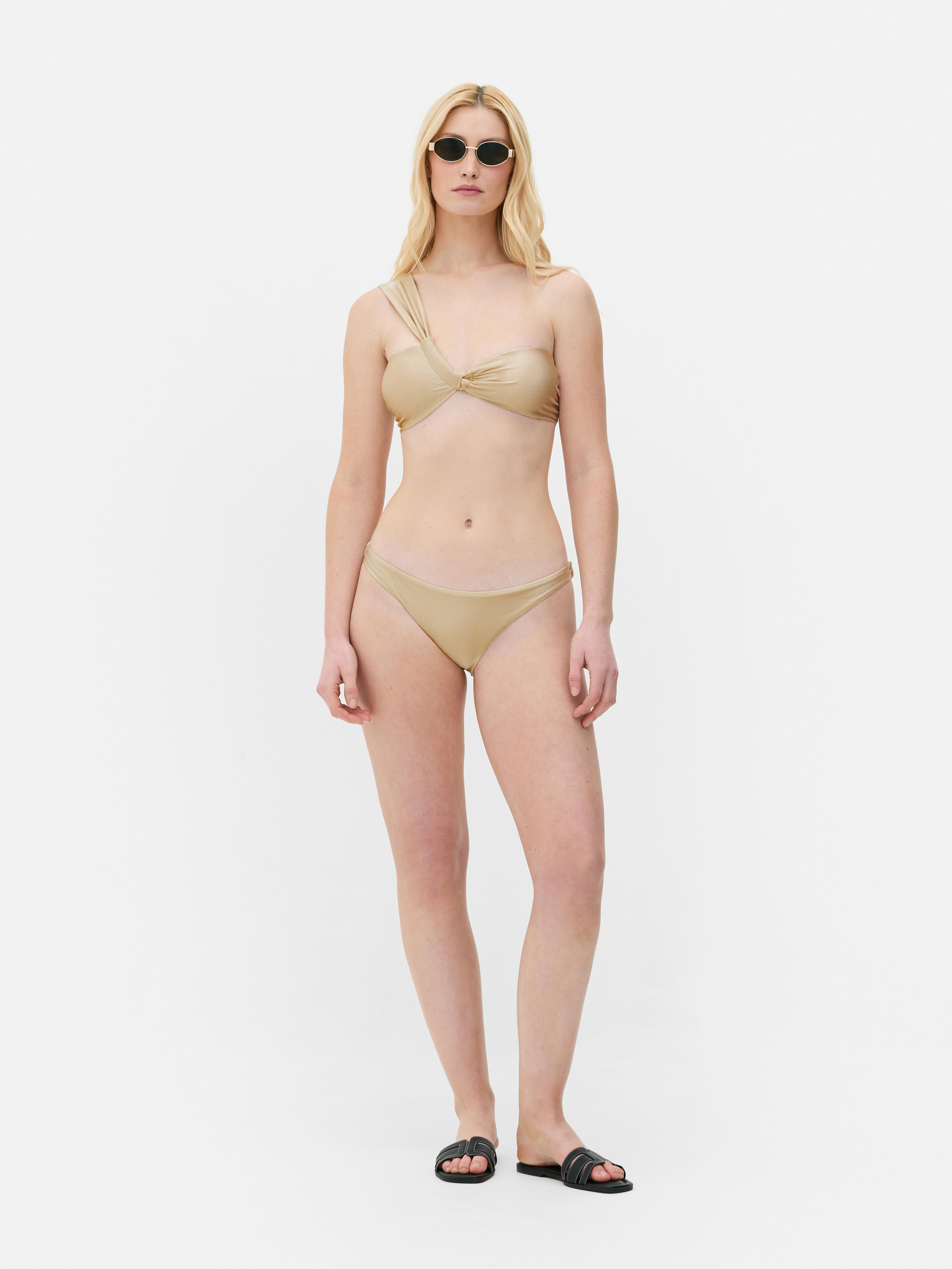Metallic Bikini Briefs