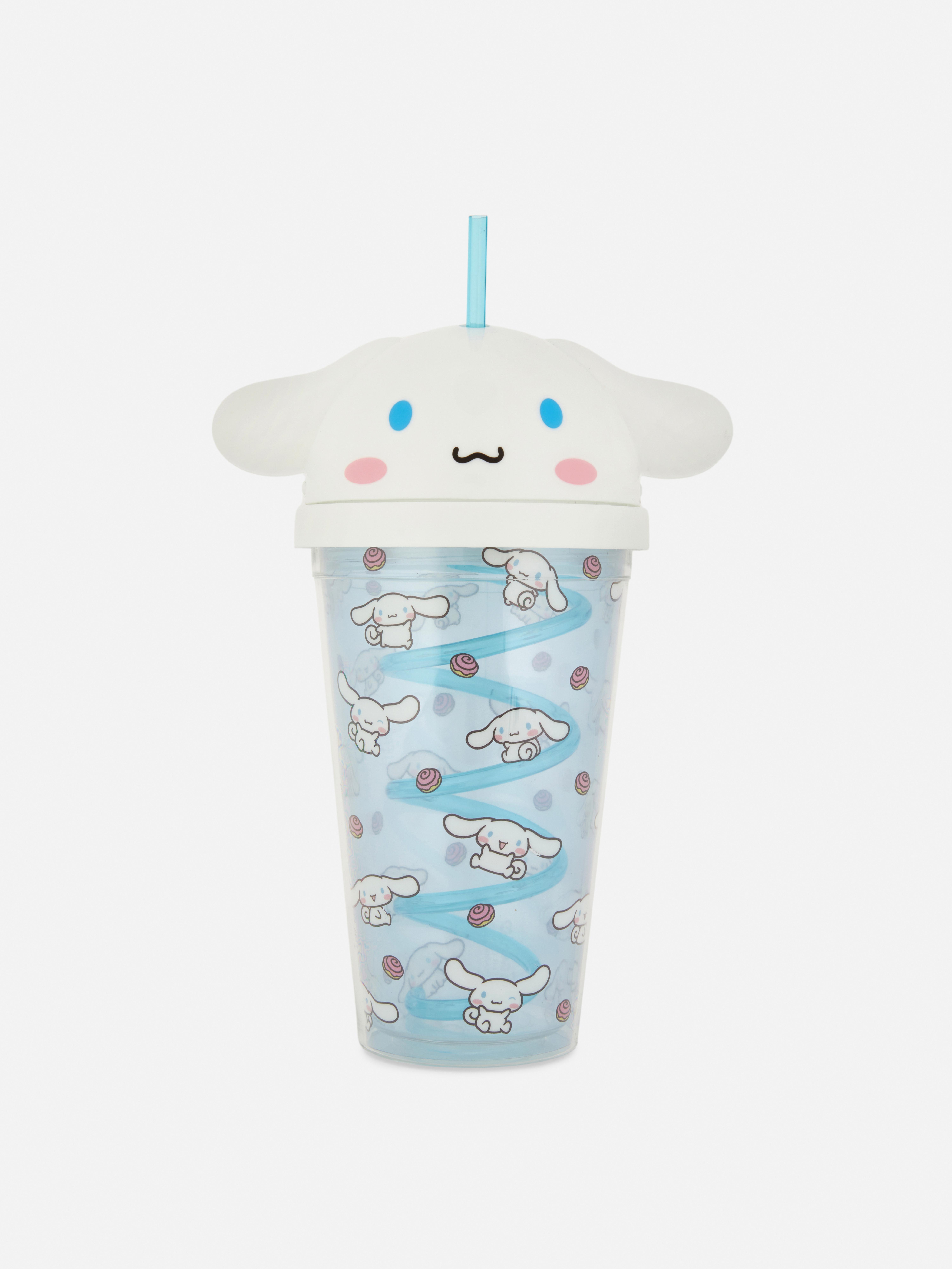 Hello Kitty Cinnamoroll Cup With Lid
