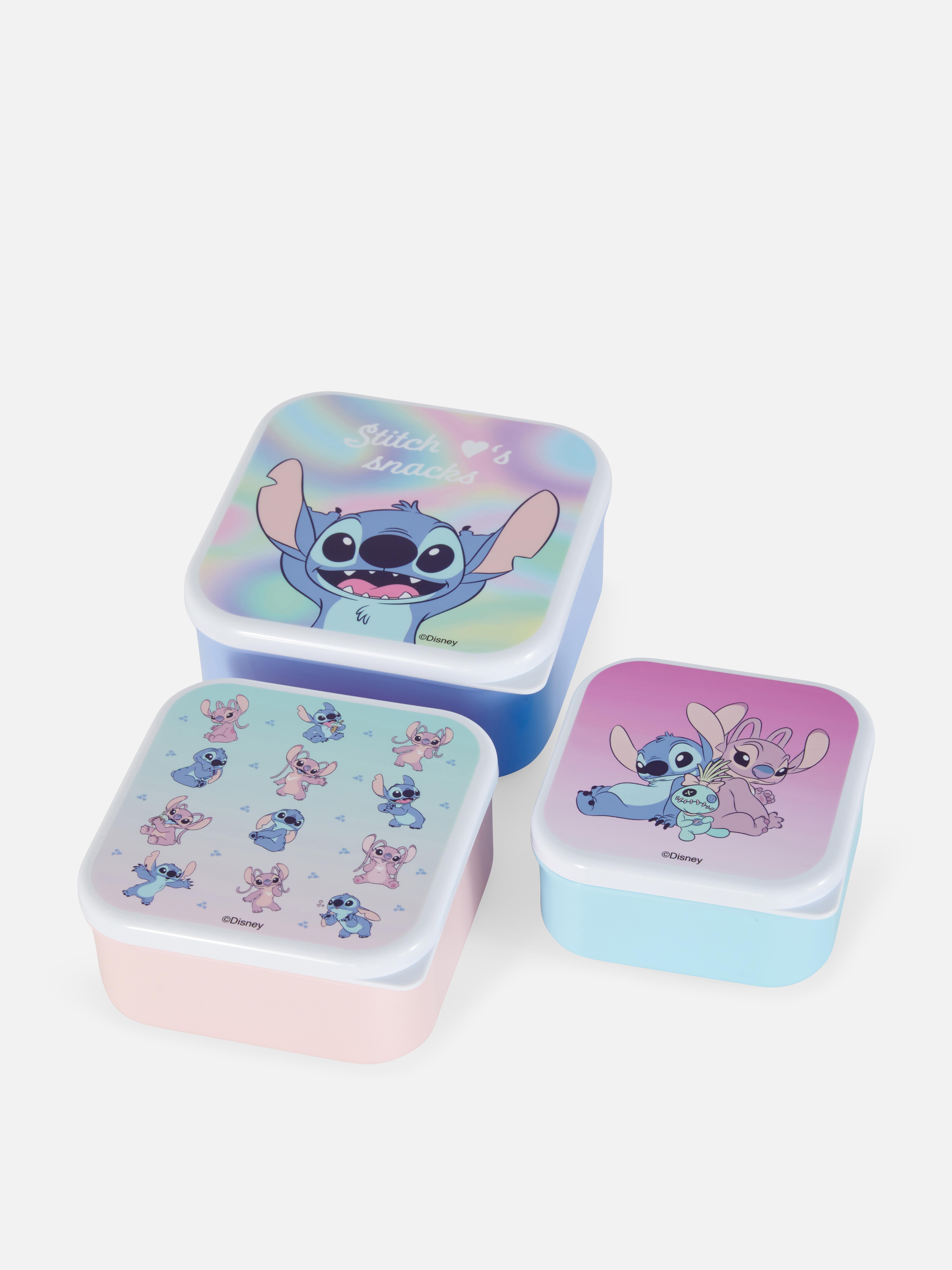 Pack de 3 fiambreras de Stitch de Disney