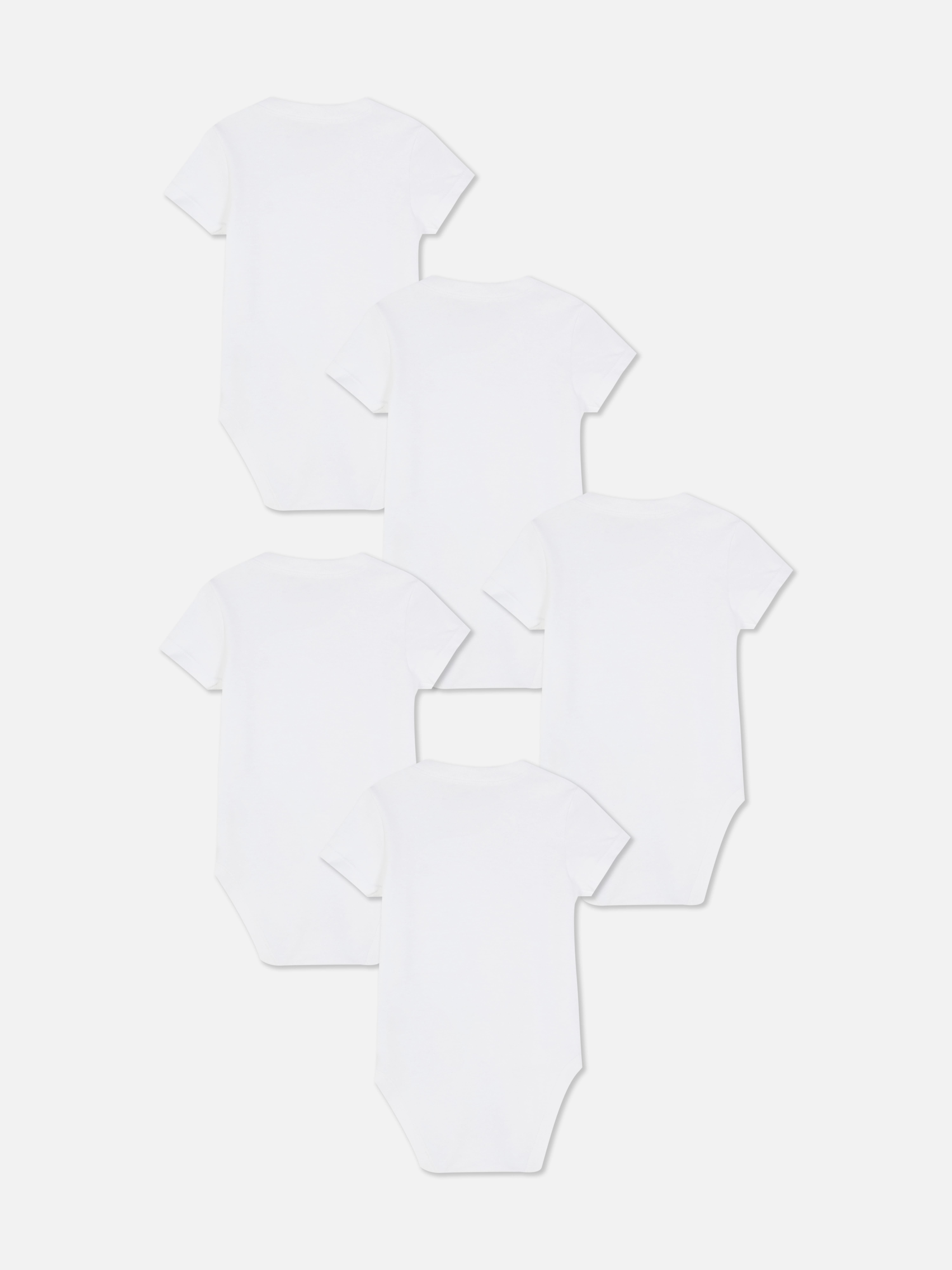 5pk Newborn Wrap Bodysuits