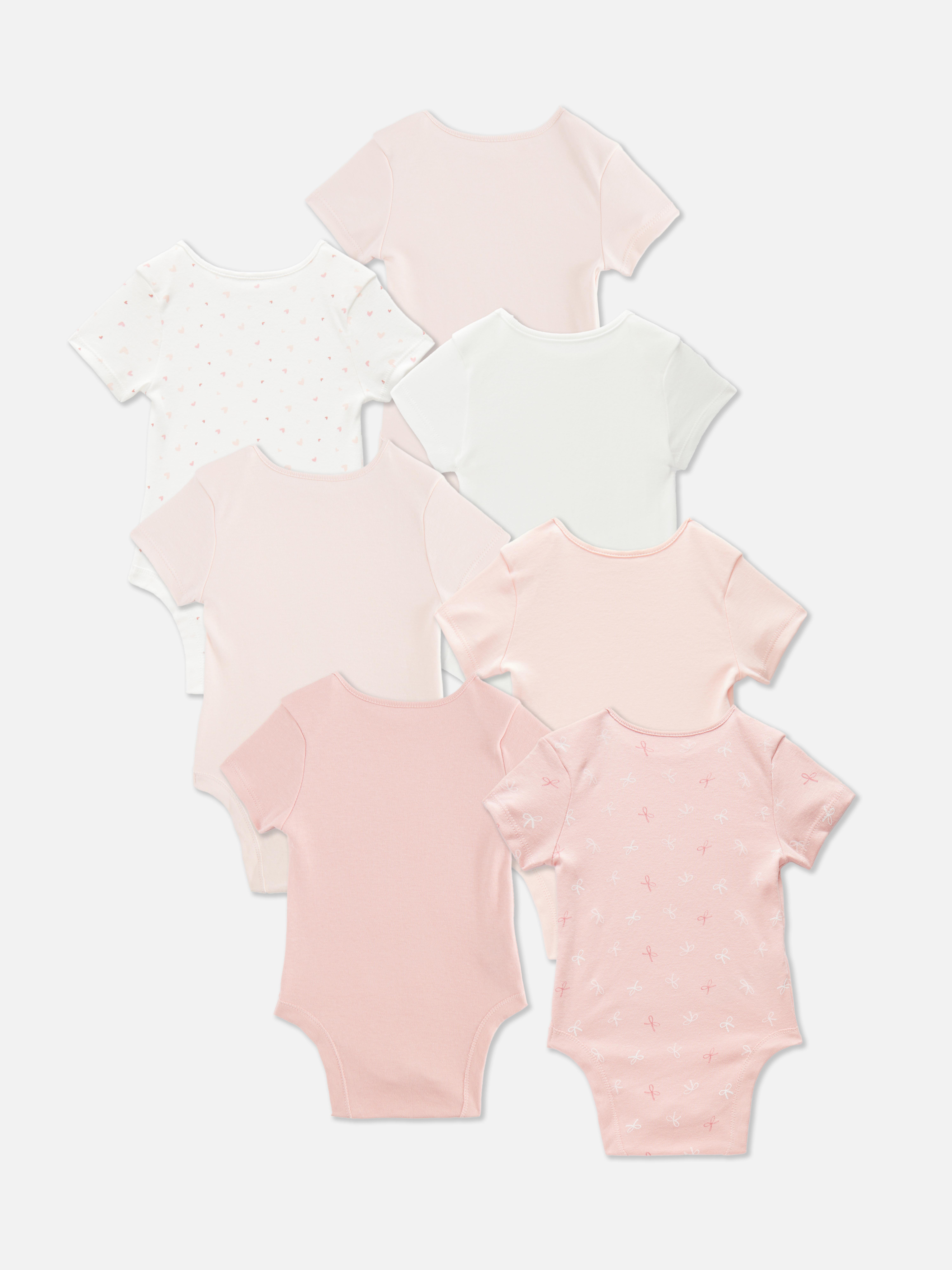 7pk Short Sleeve Bodysuits