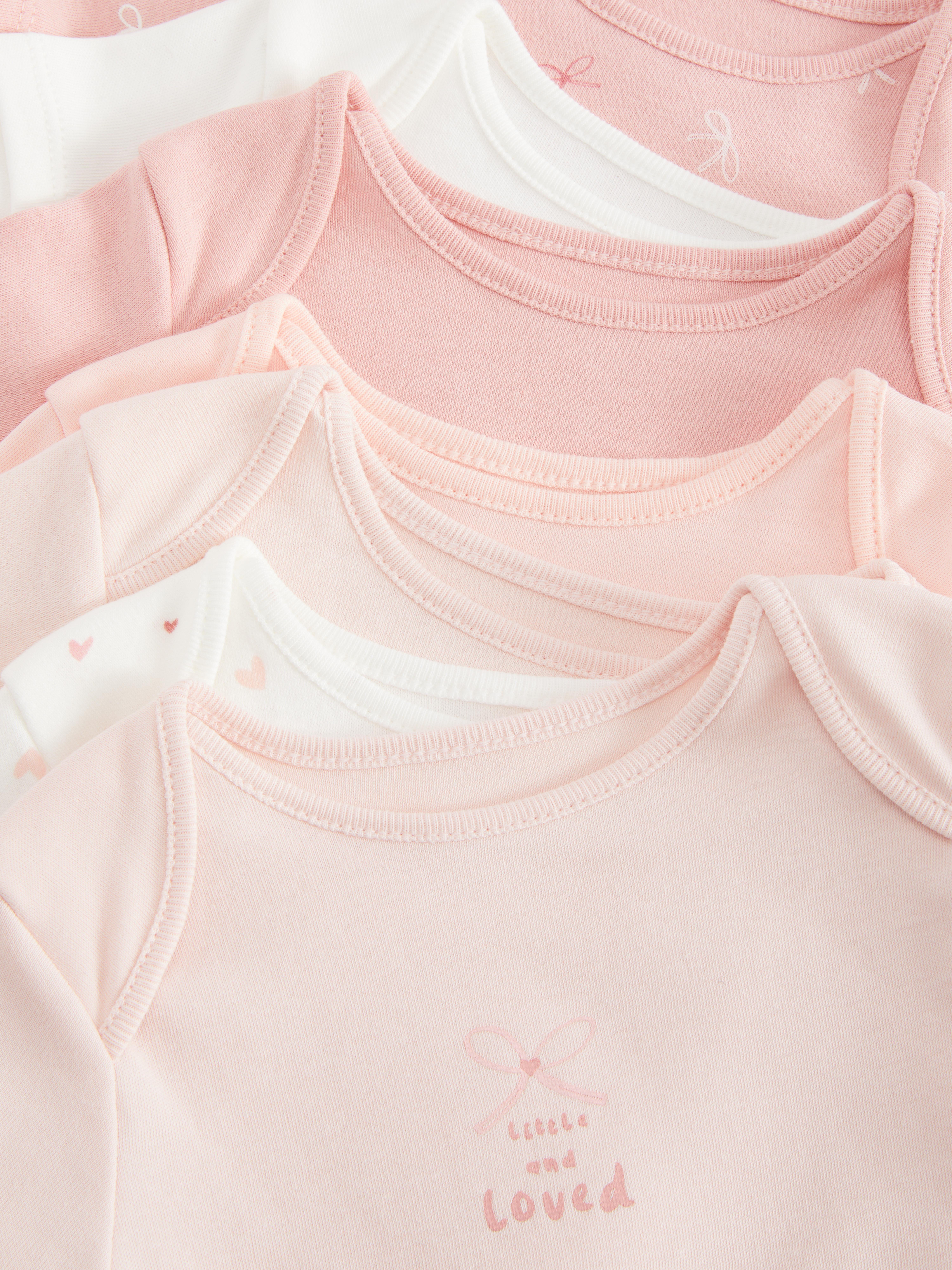 7pk Short Sleeve Bodysuits