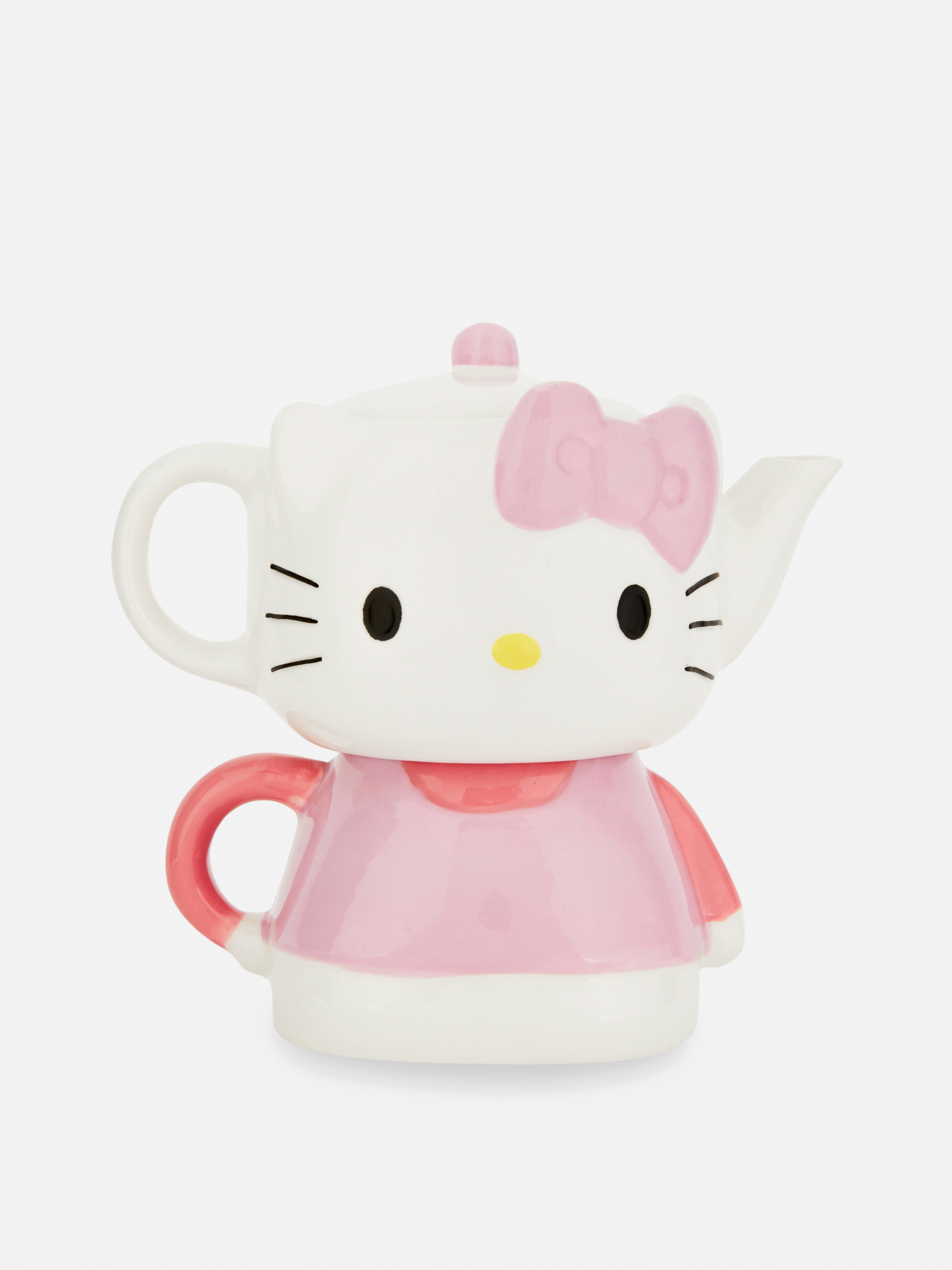 Hello Kitty Teapot And Cup Set