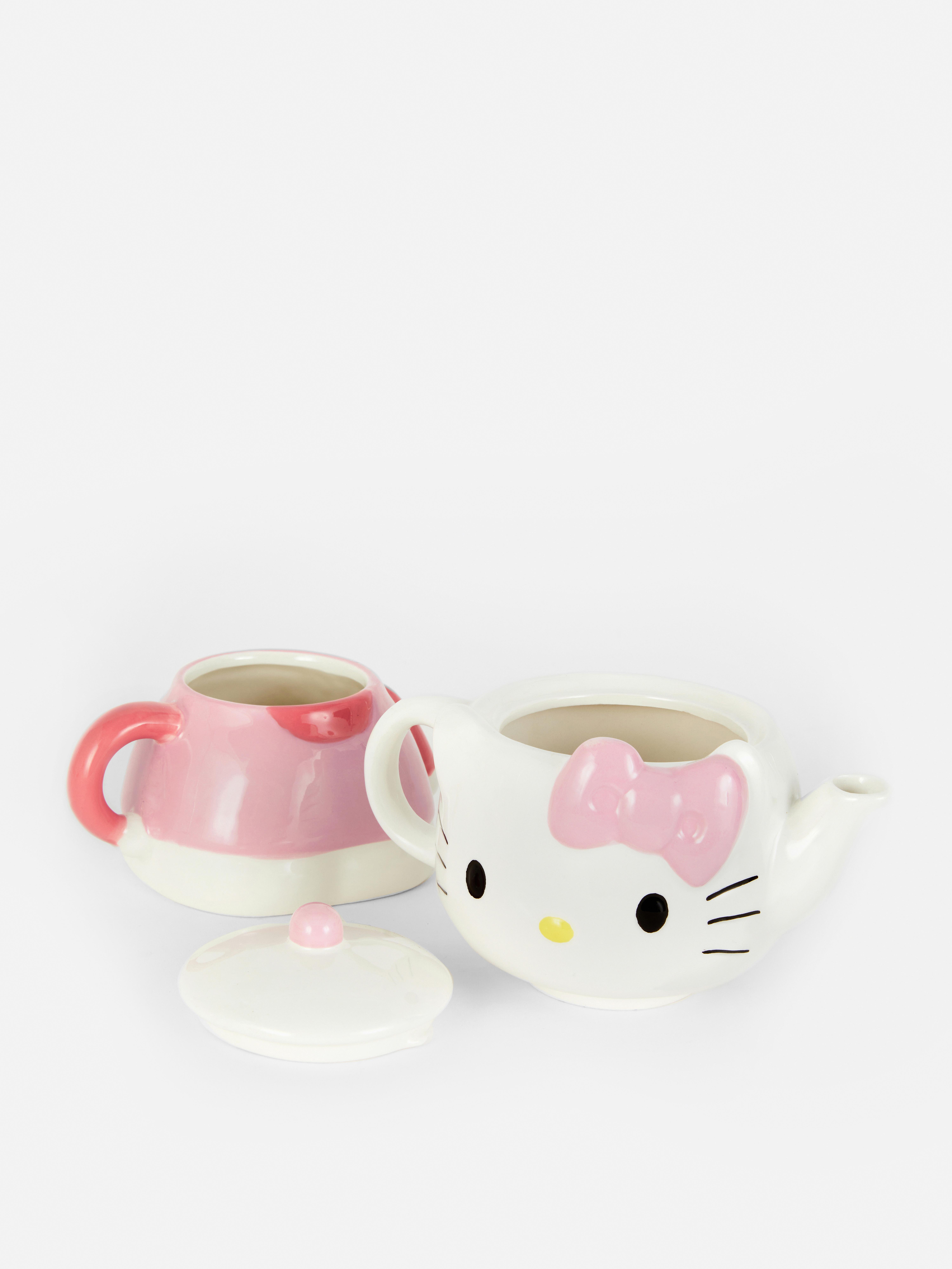 Hello Kitty Teapot And Cup Set