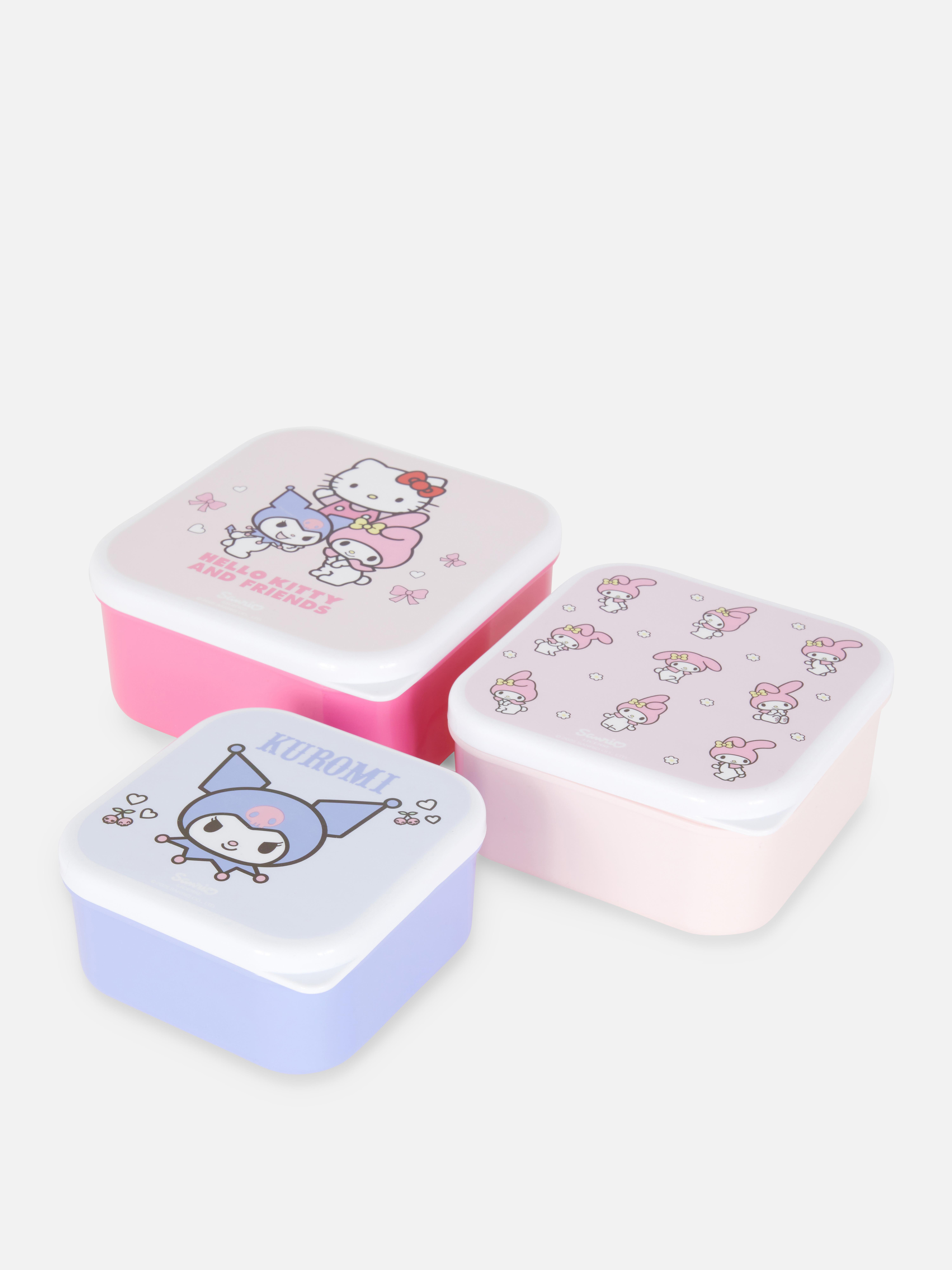 „Hello Kitty and Friends“ Brotdosen, 3er-Pack