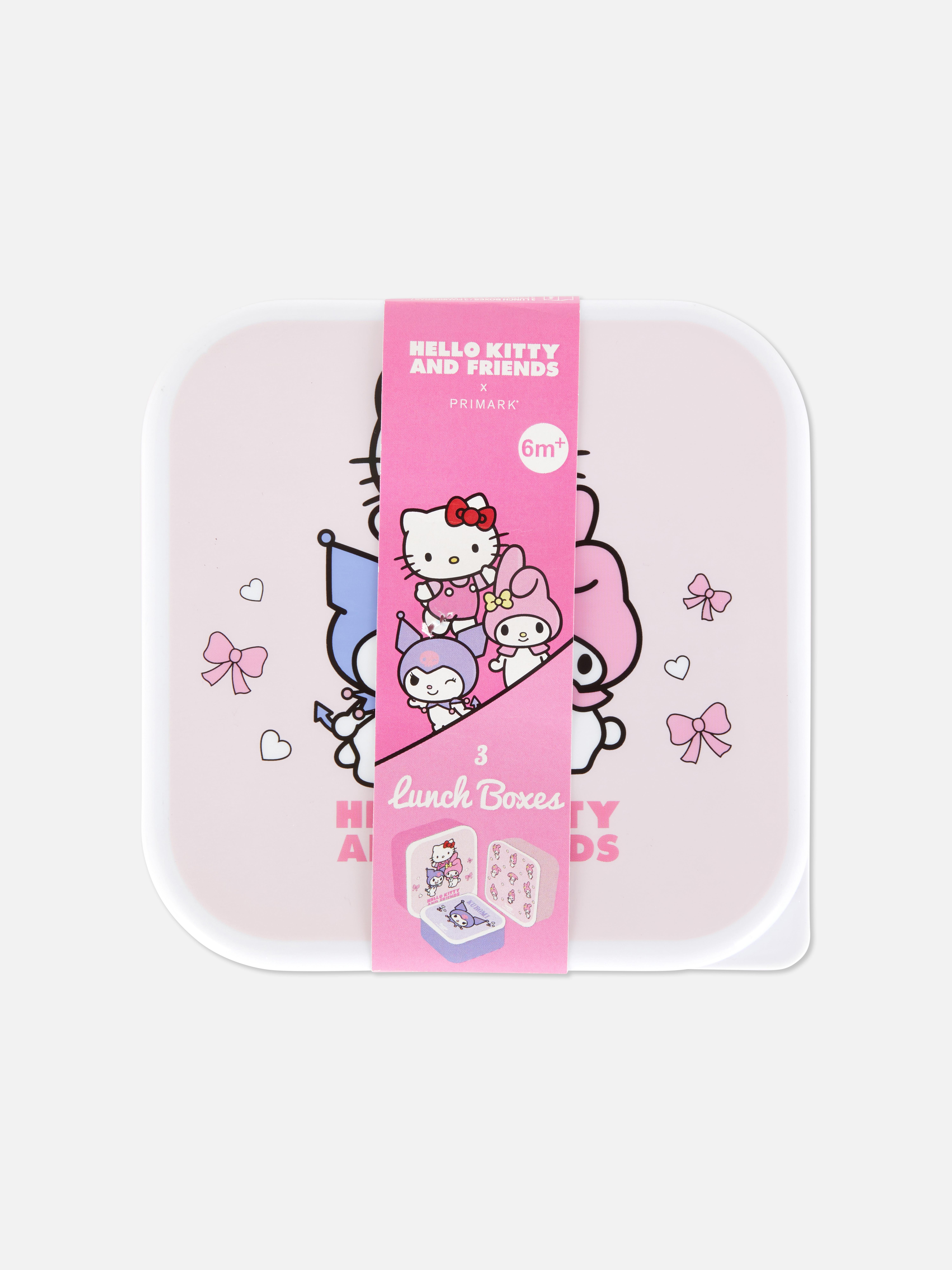 „Hello Kitty and Friends“ Brotdosen, 3er-Pack