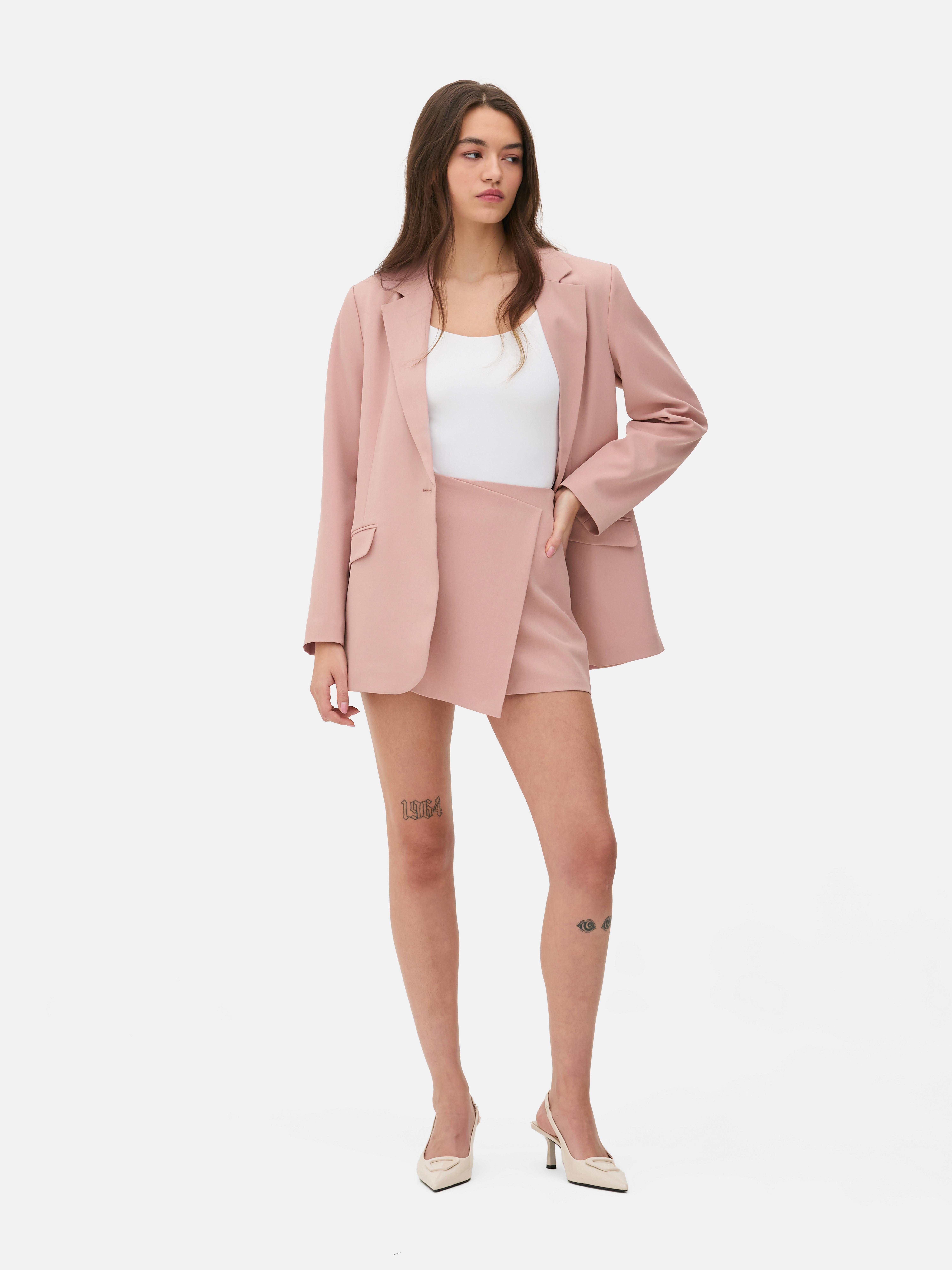 Zip-Up Skort