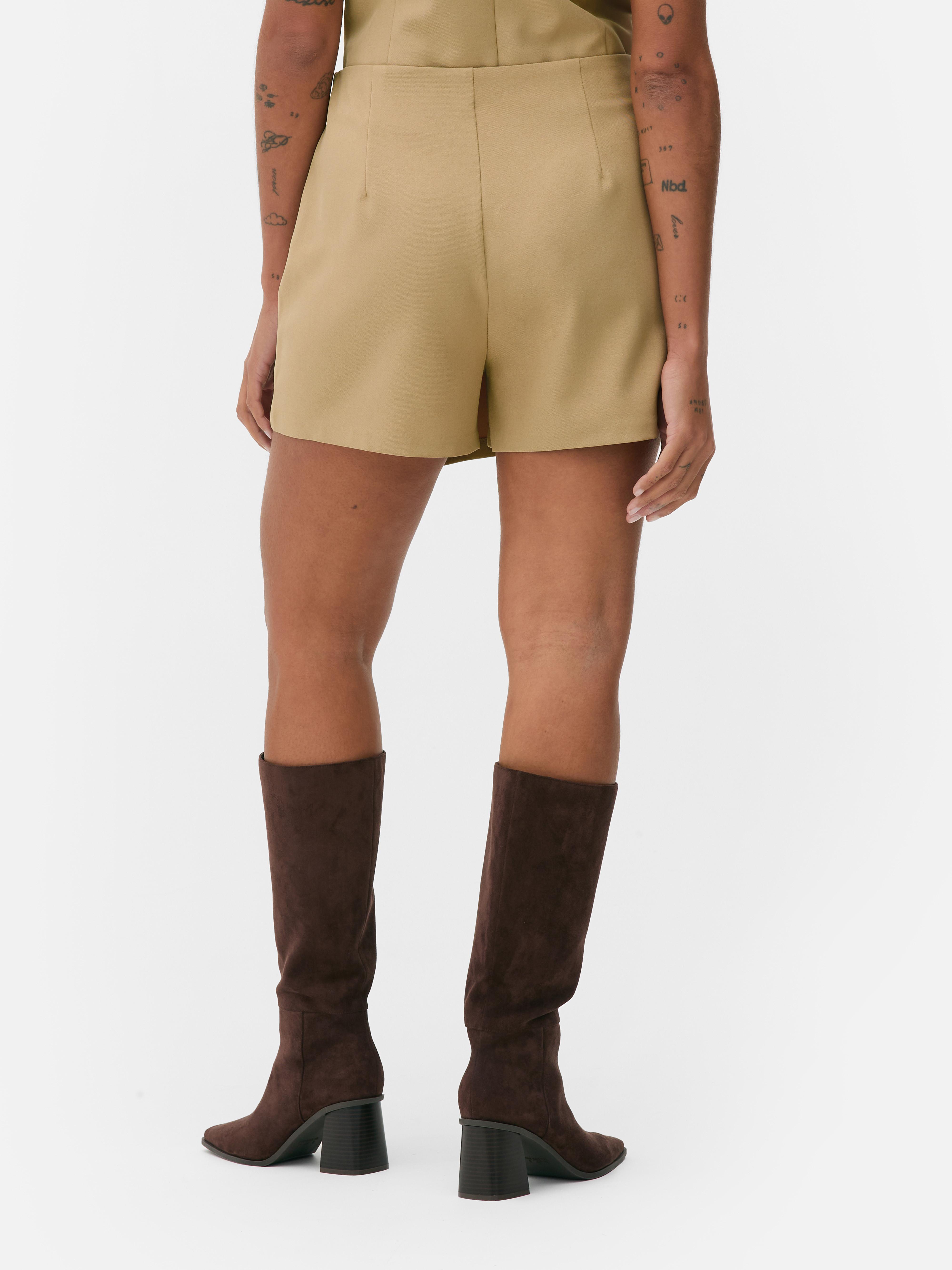 Skort mit Reißverschluss