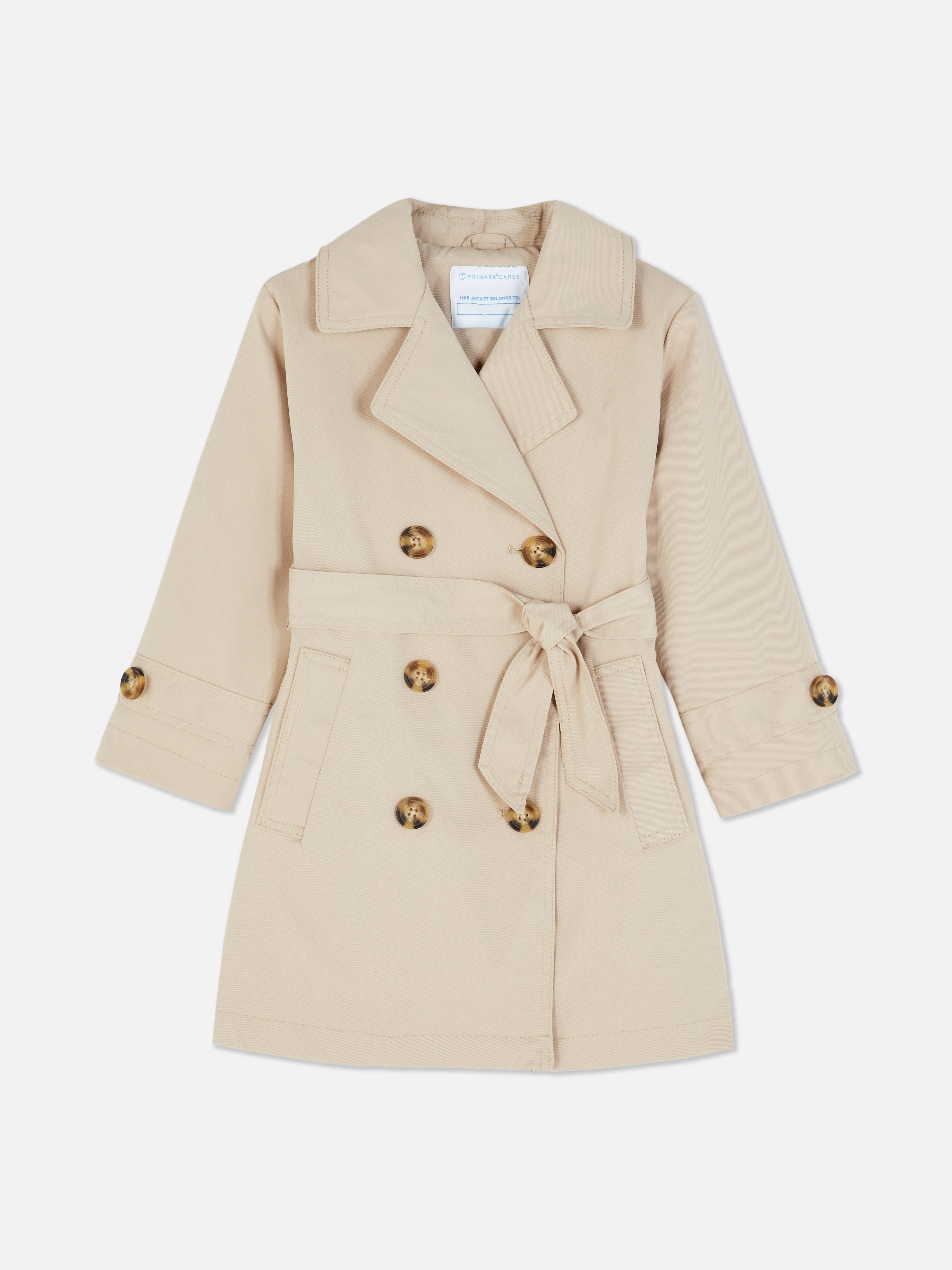 Klassischer zweireihiger Trenchcoat