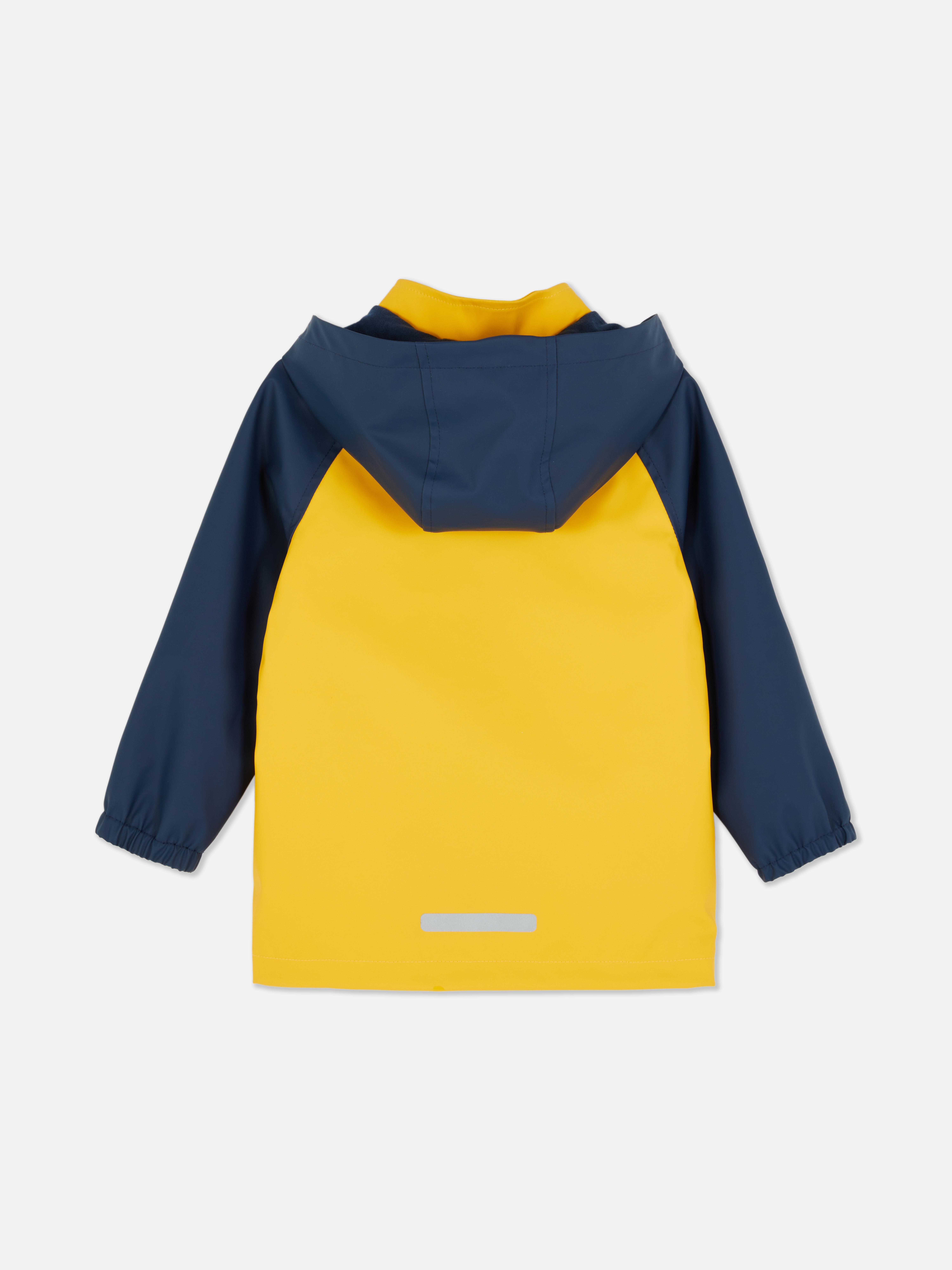 Imperméable à motif color block