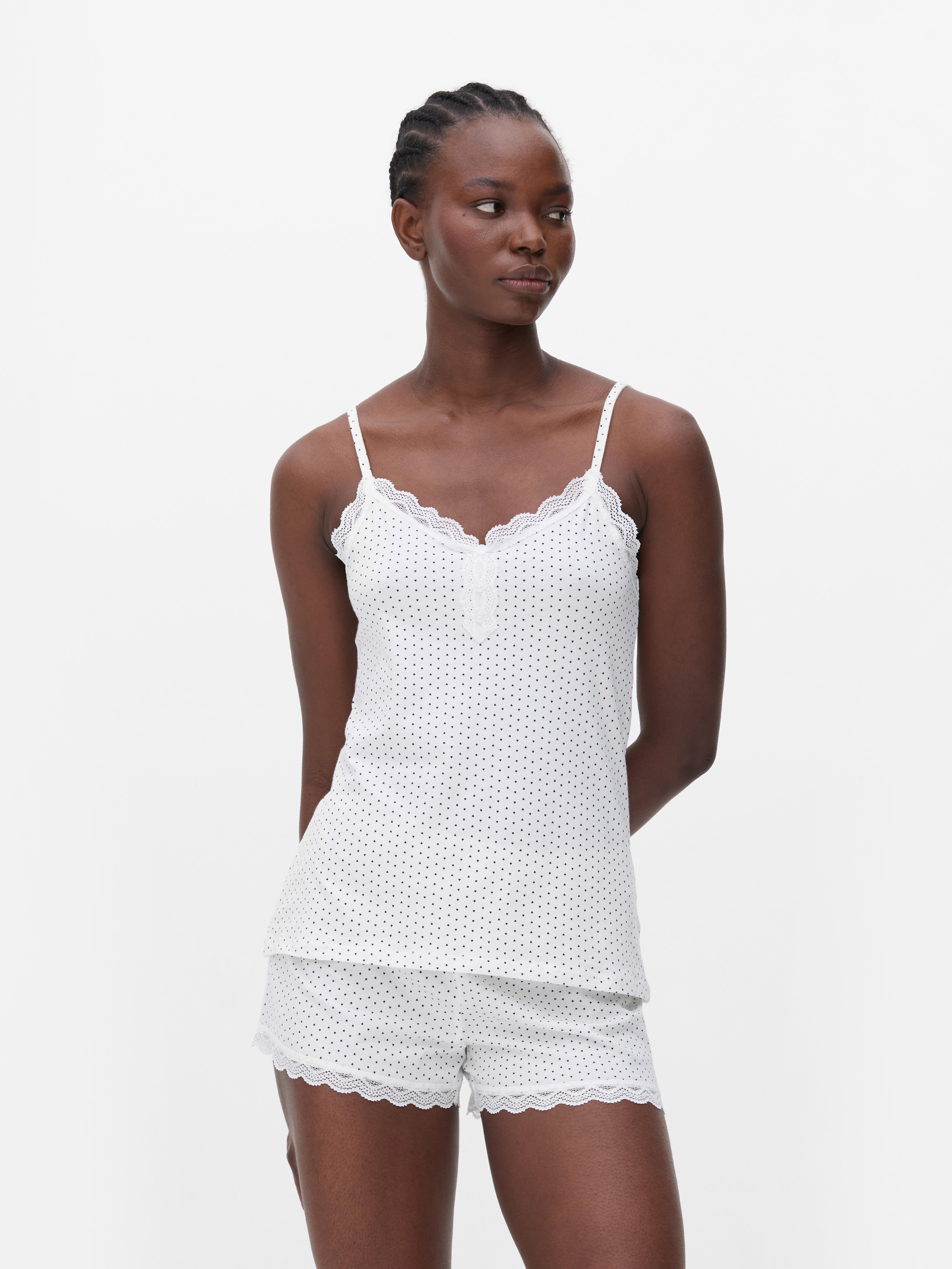 Printed Cami Pajama Set