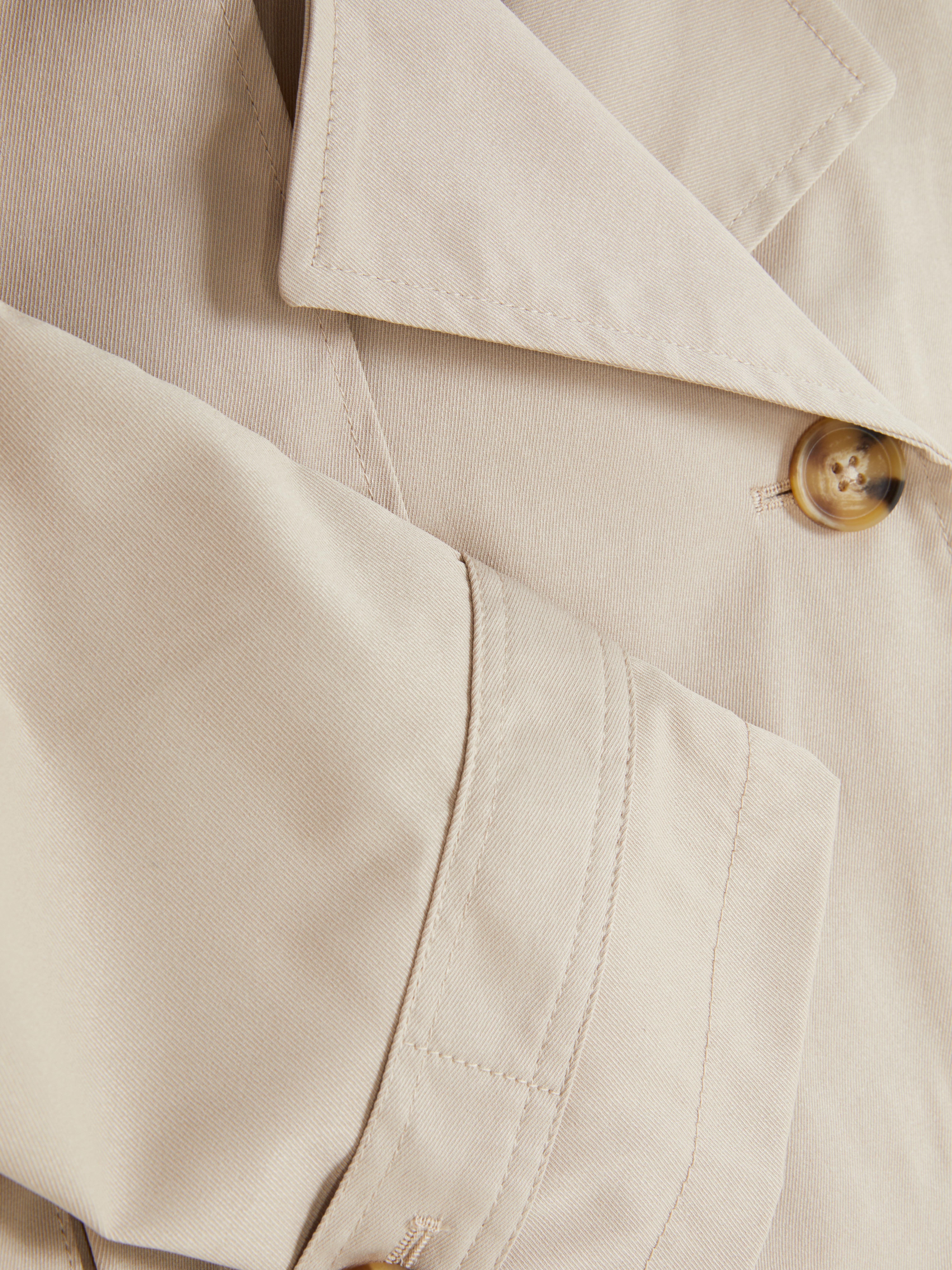 Kurzer Trenchcoat