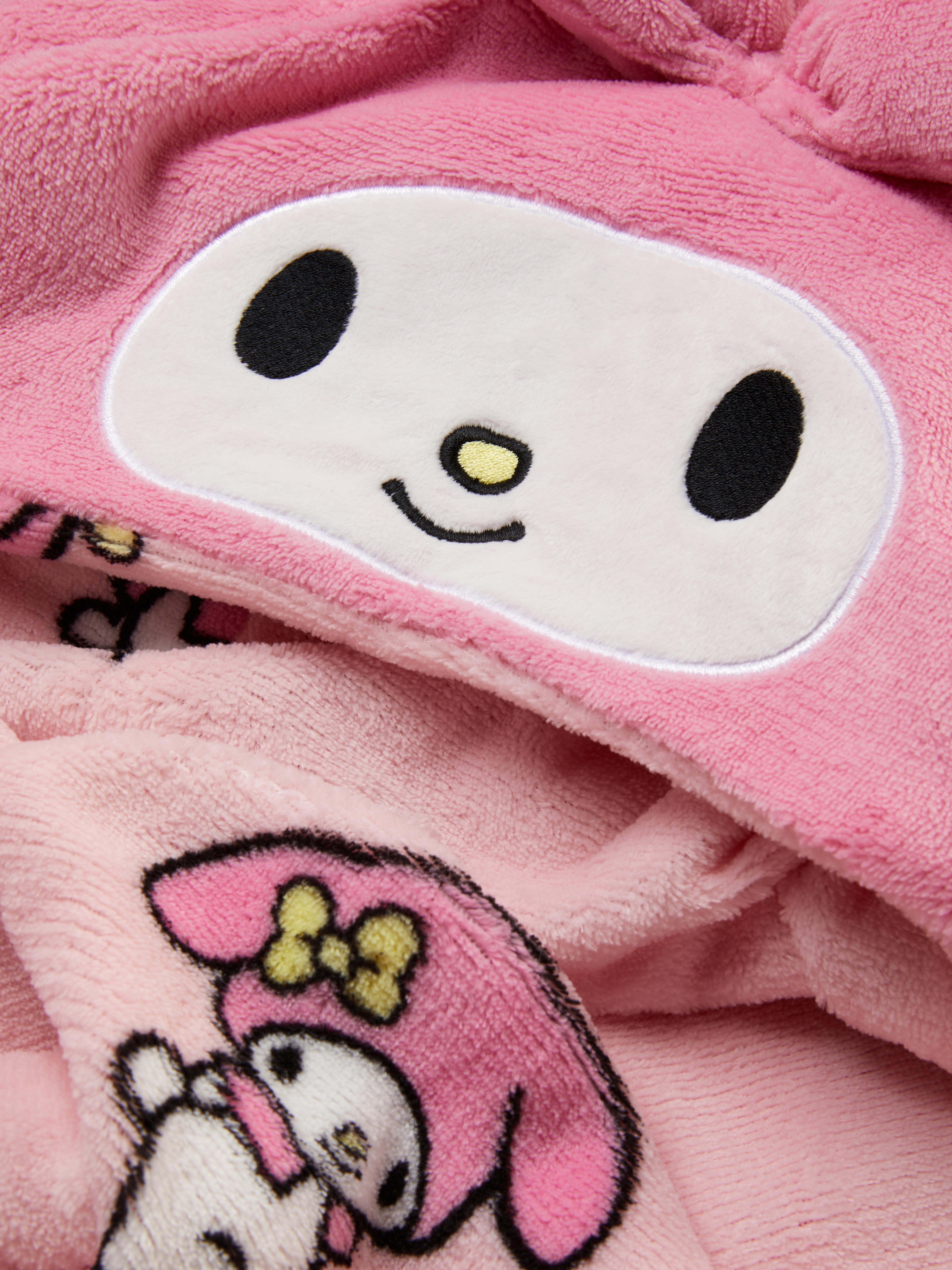 Handdoek met capuchon Hello Kitty My Melody