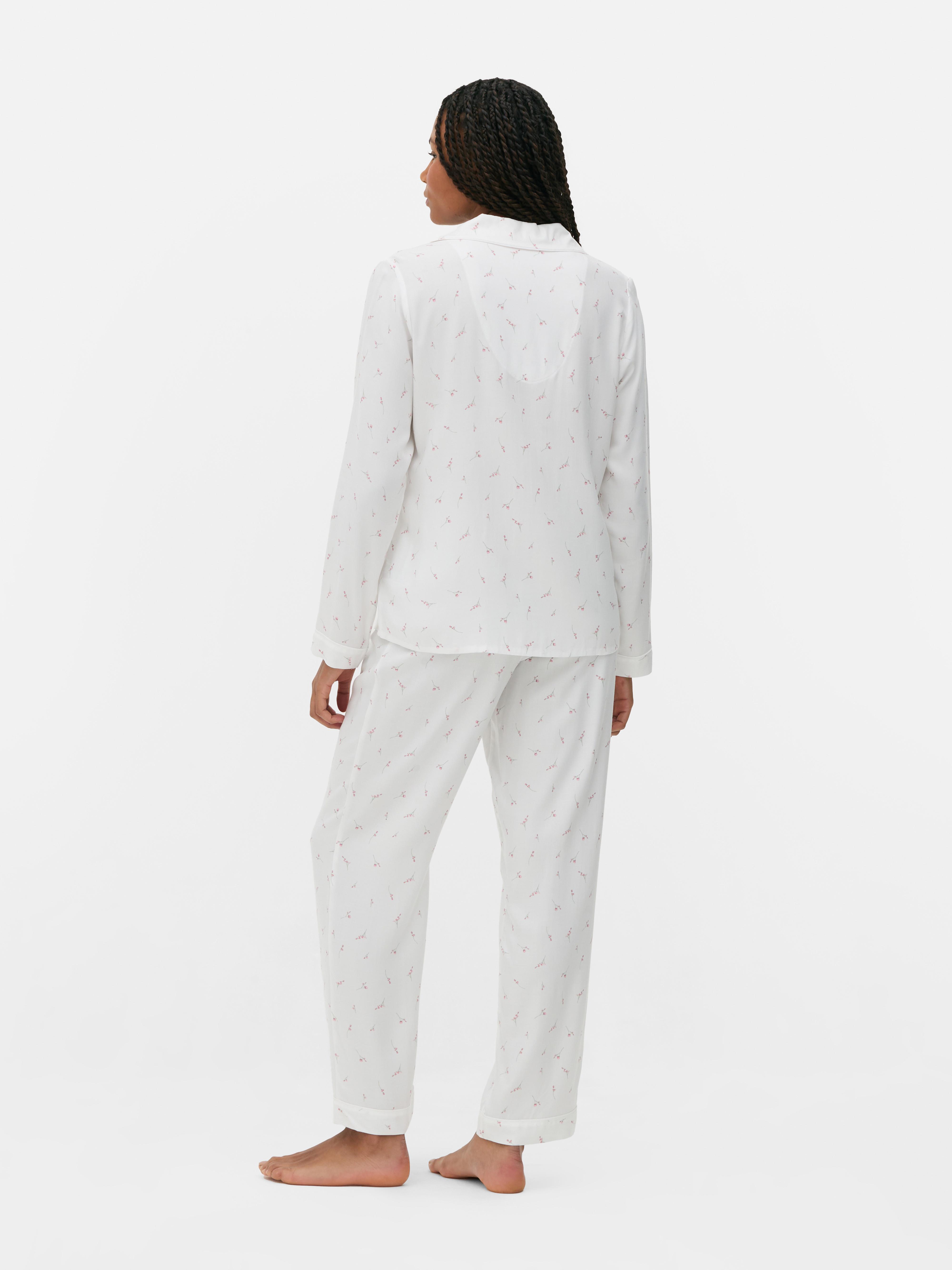 Twill Boyfriend Pajamas