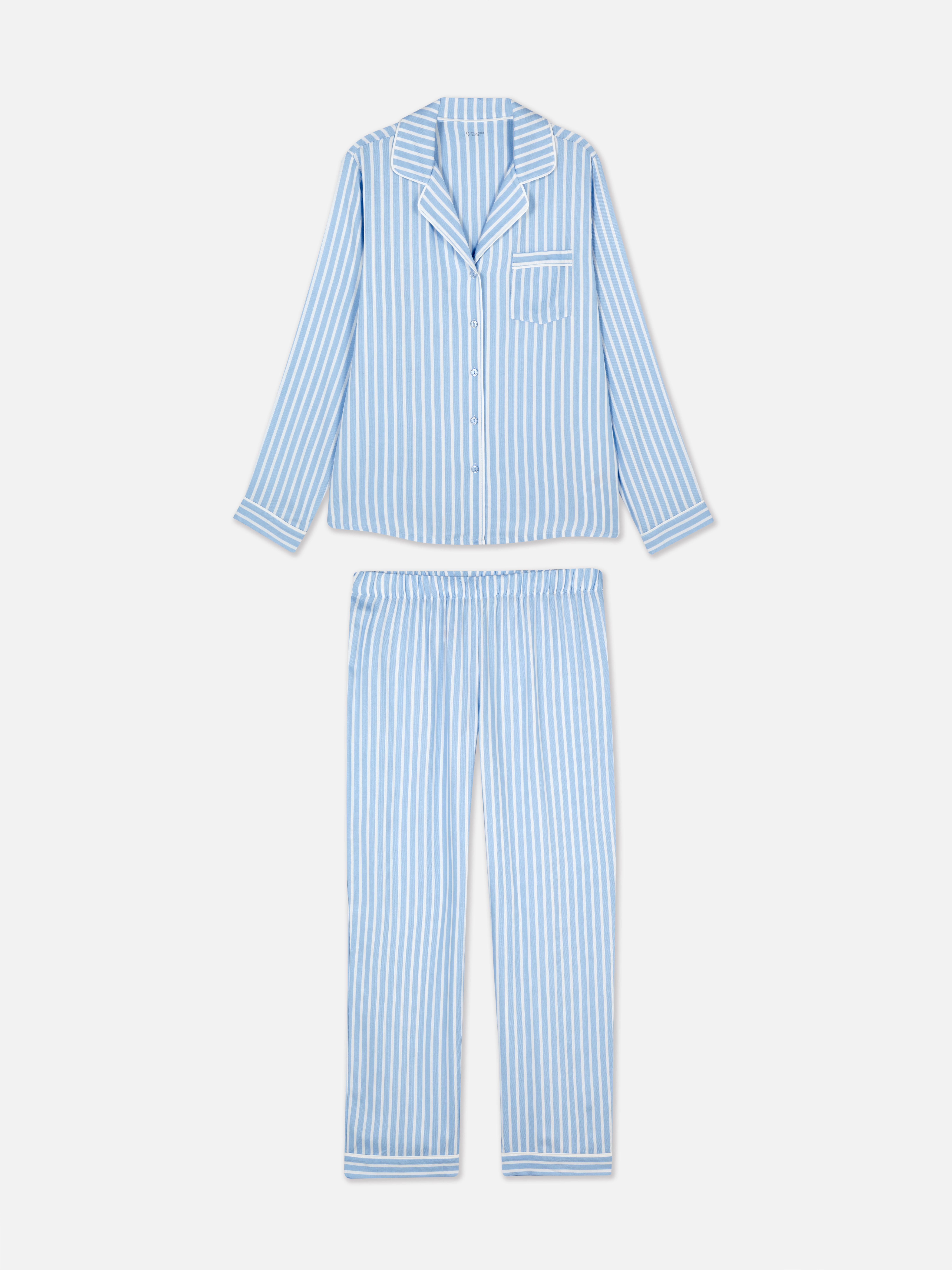 Twill Boyfriend Pajamas
