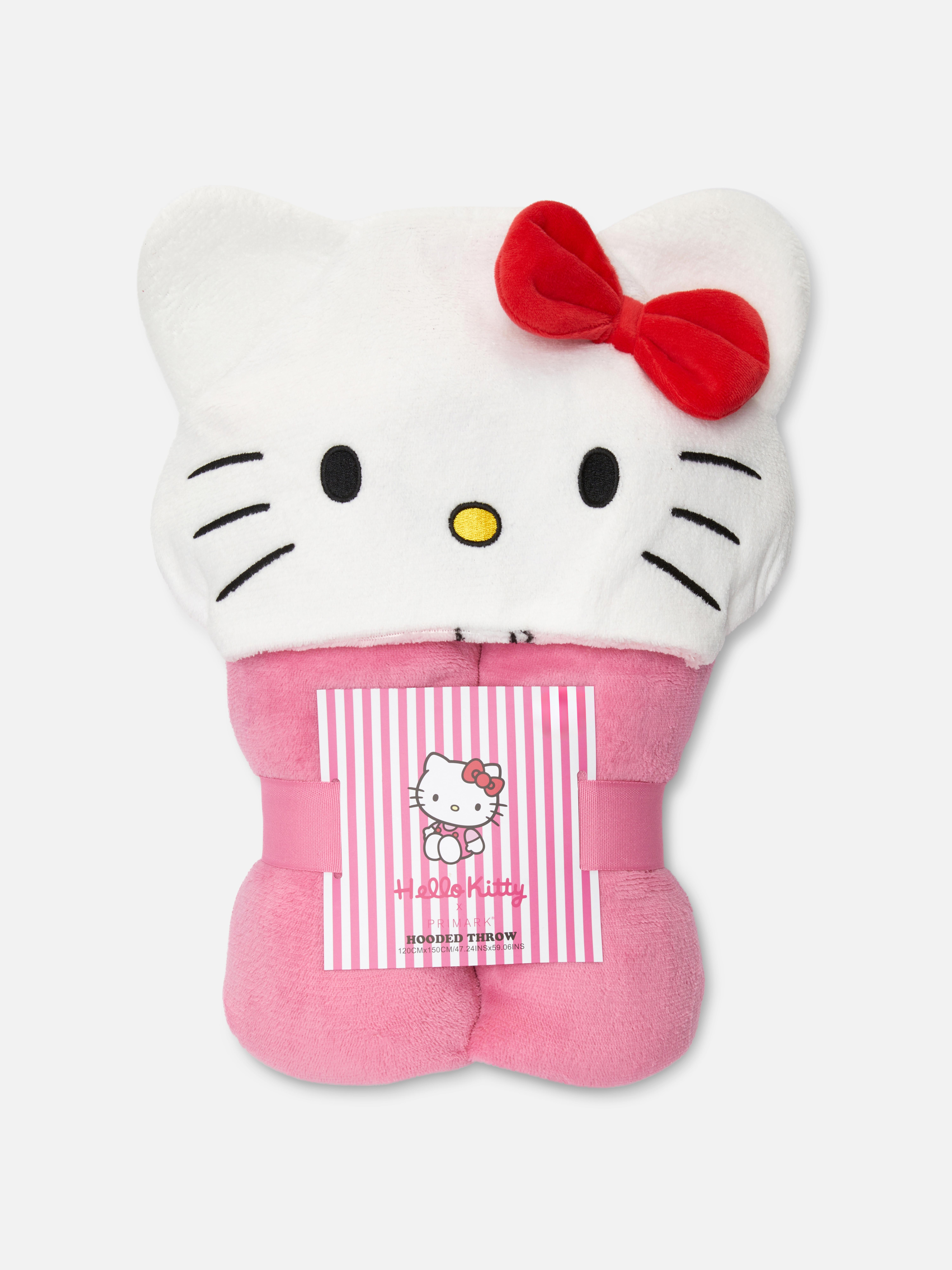 Koc z kapturem z motywem Hello Kitty