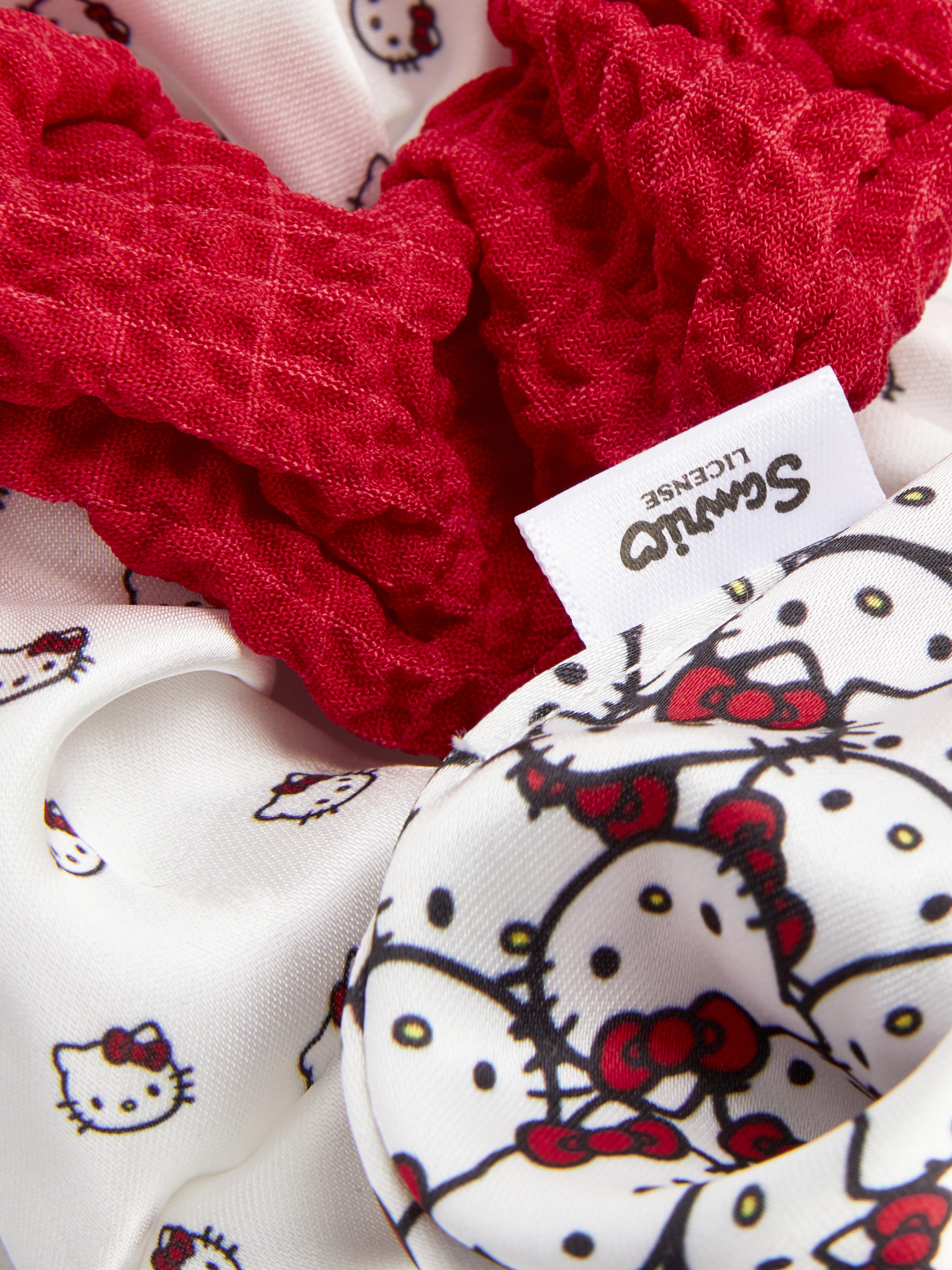 3pk Hello Kitty Hair Scrunchies