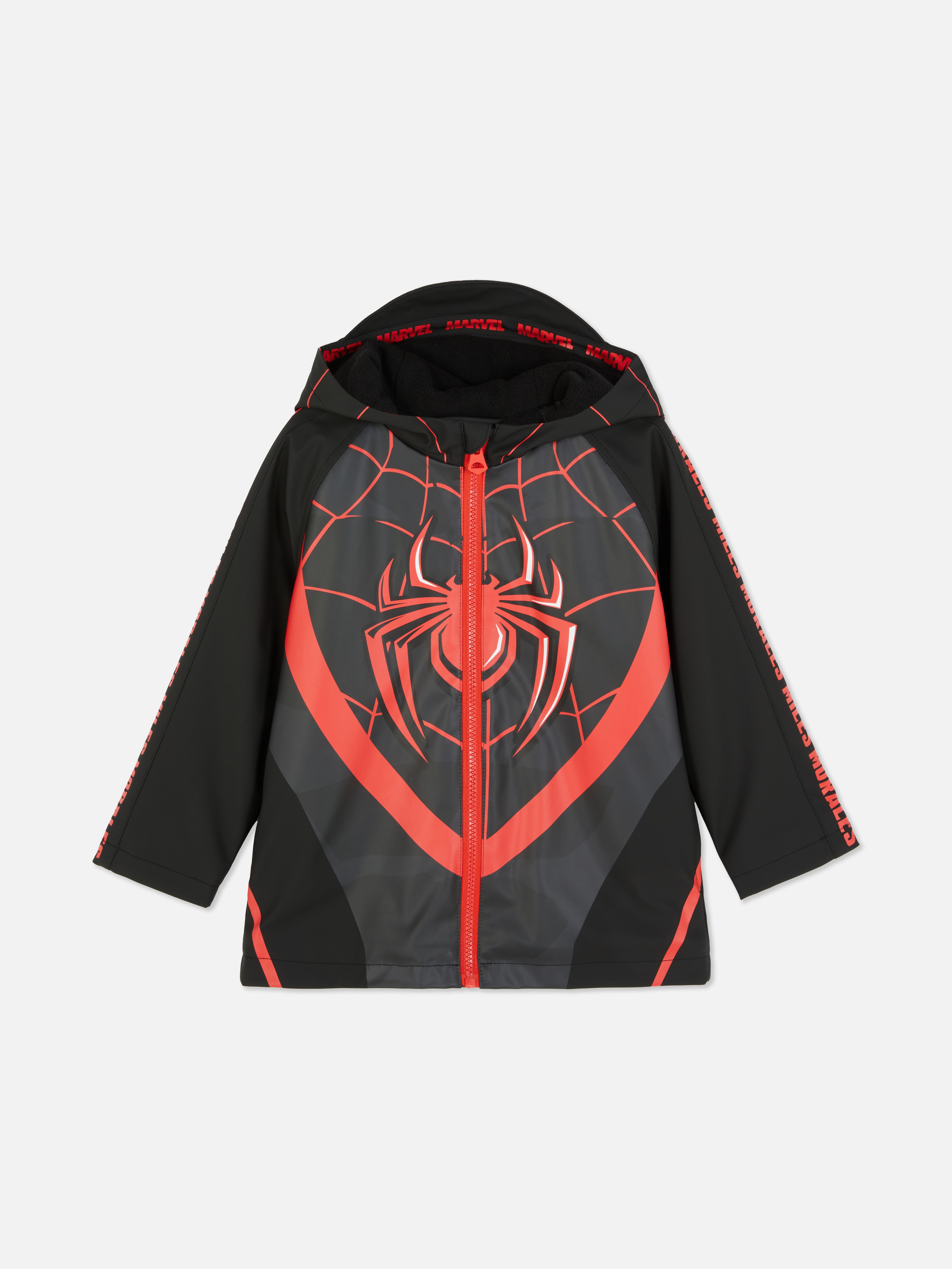 MARVEL Spider-Man Miles Morales Rain Coat