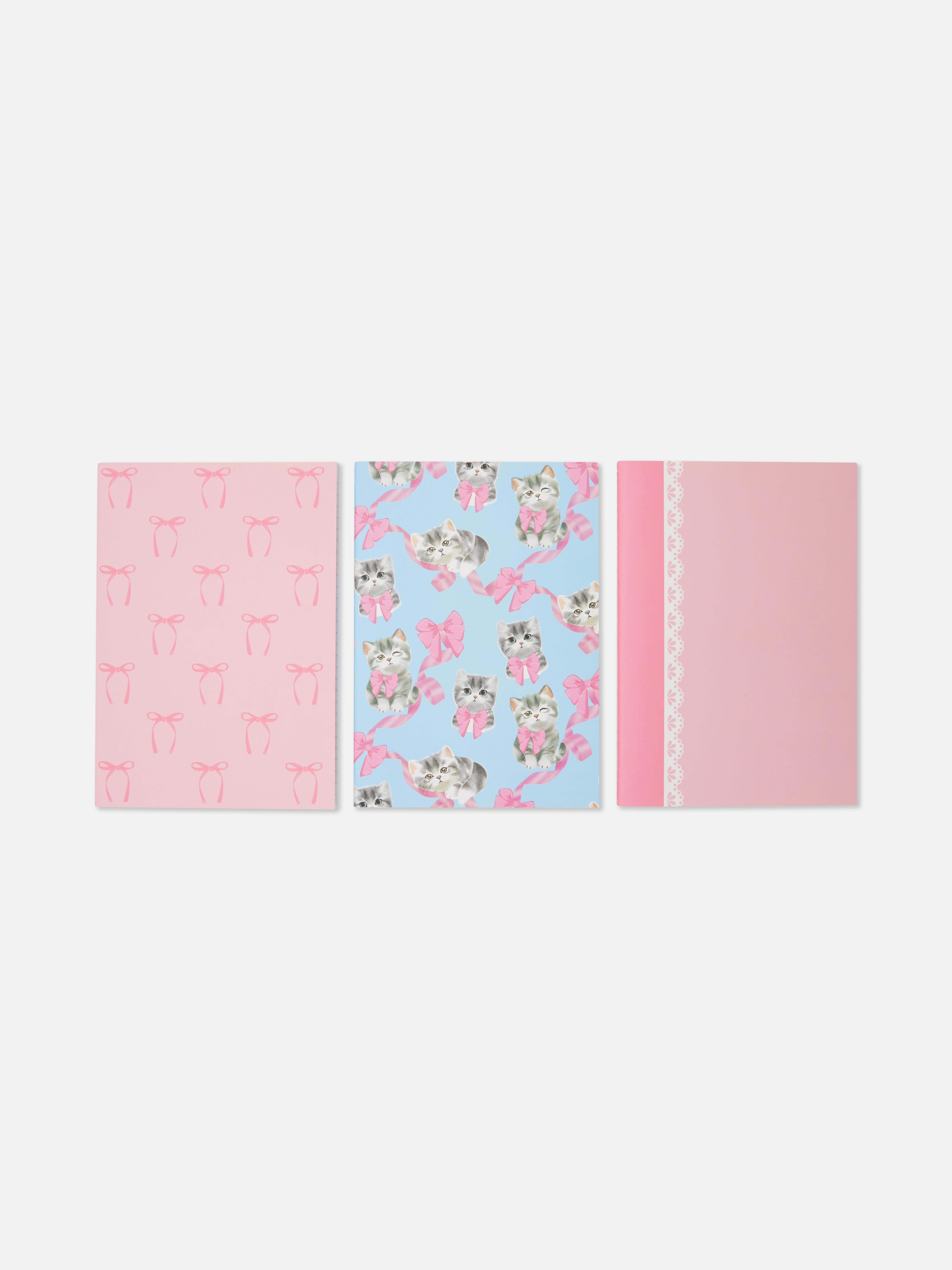 3pk A5 Notebooks