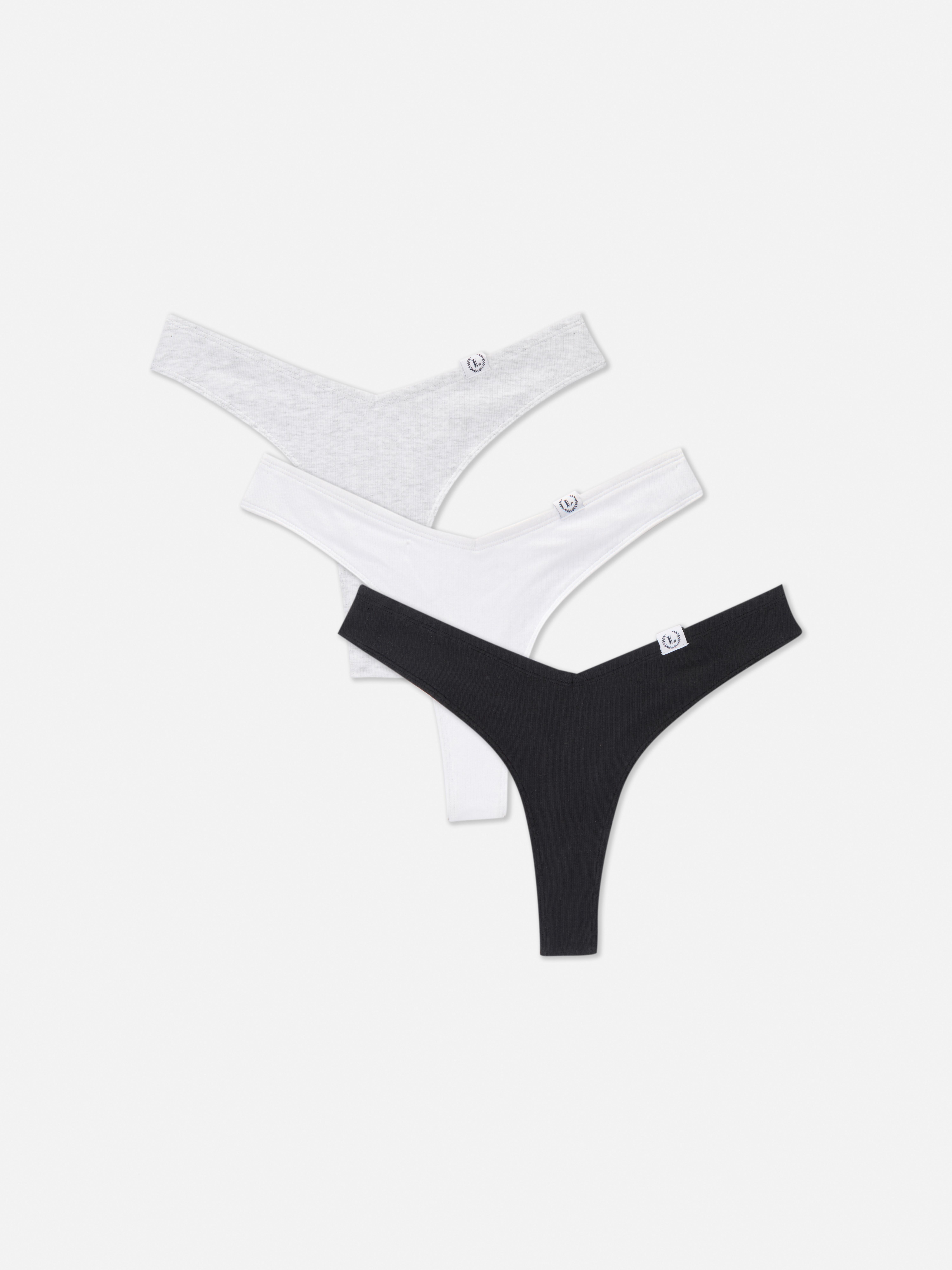 3pk Miami Core Thongs