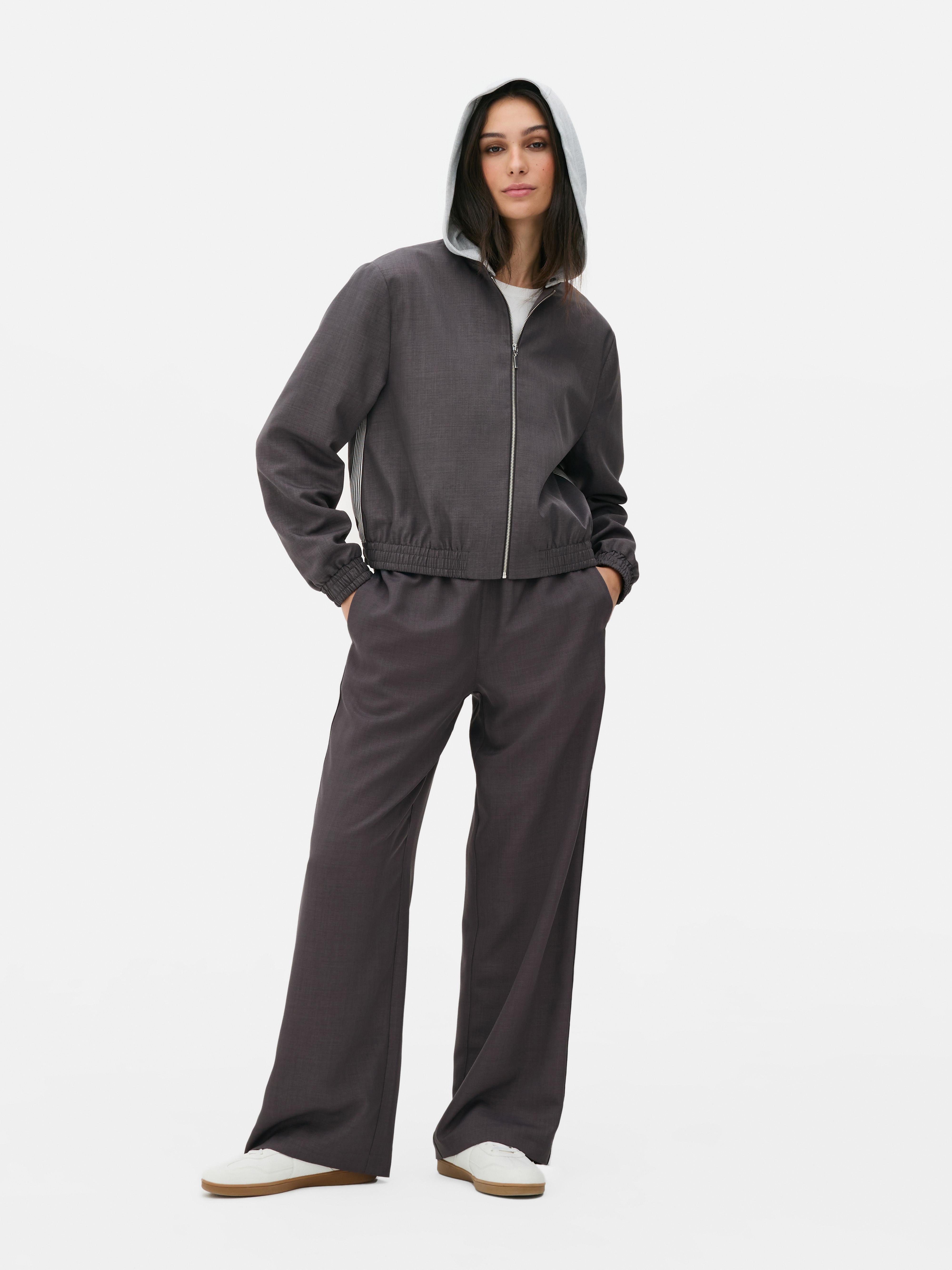 Hooded Bomber Jacket