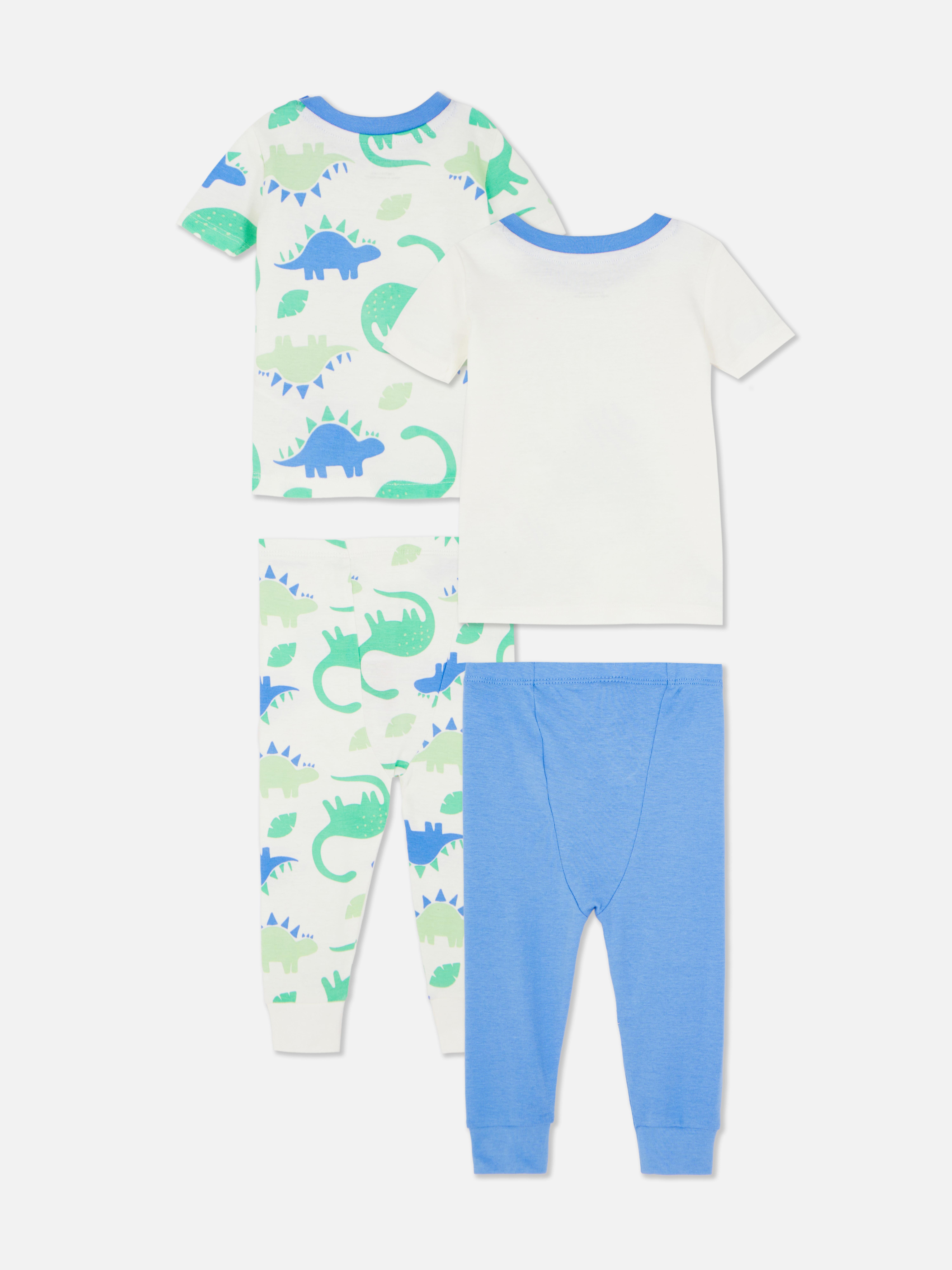 2 pigiamini con dinosauri