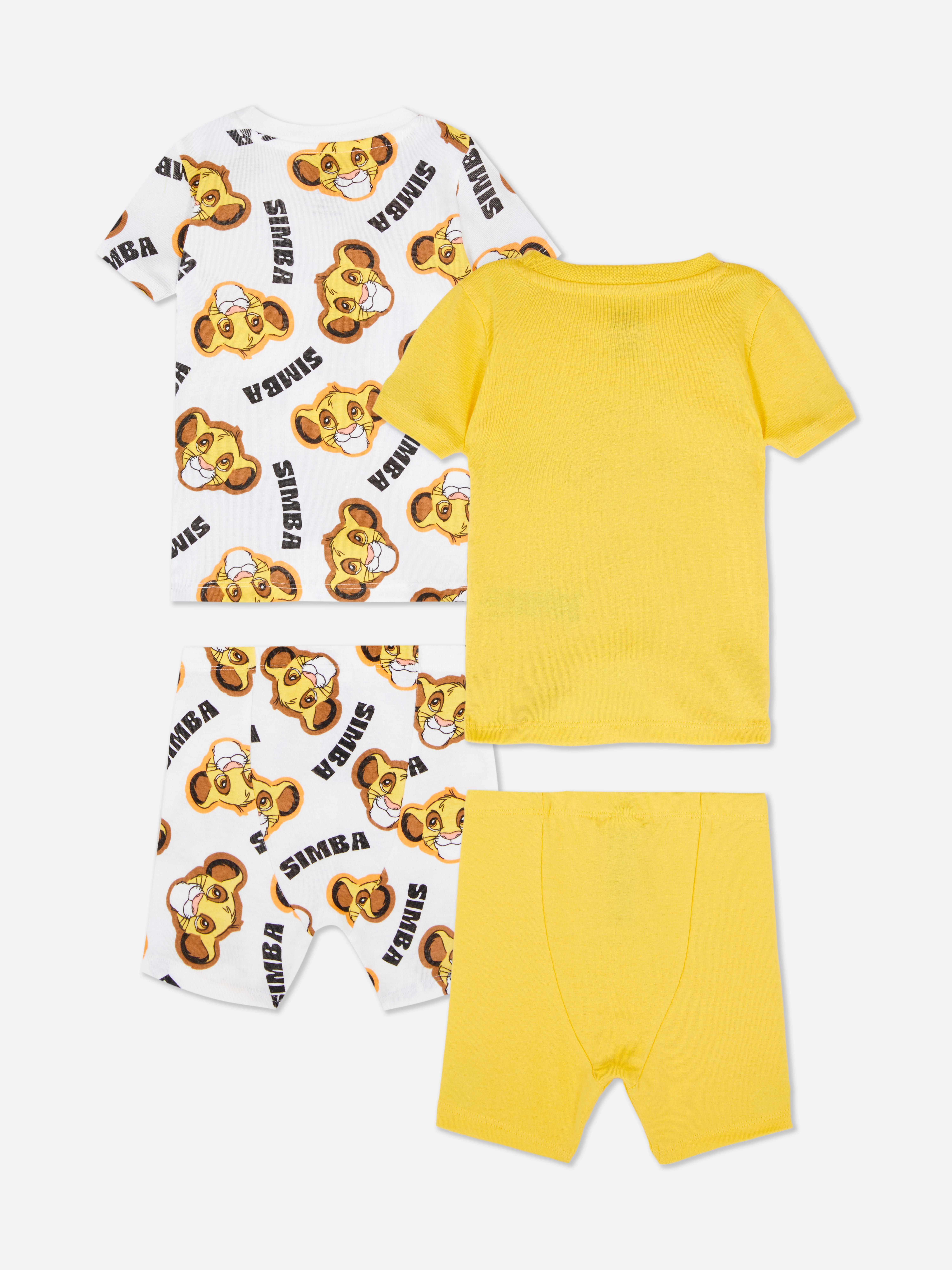 Lot de 2 pyjamas shorts Disney Le Roi Lion