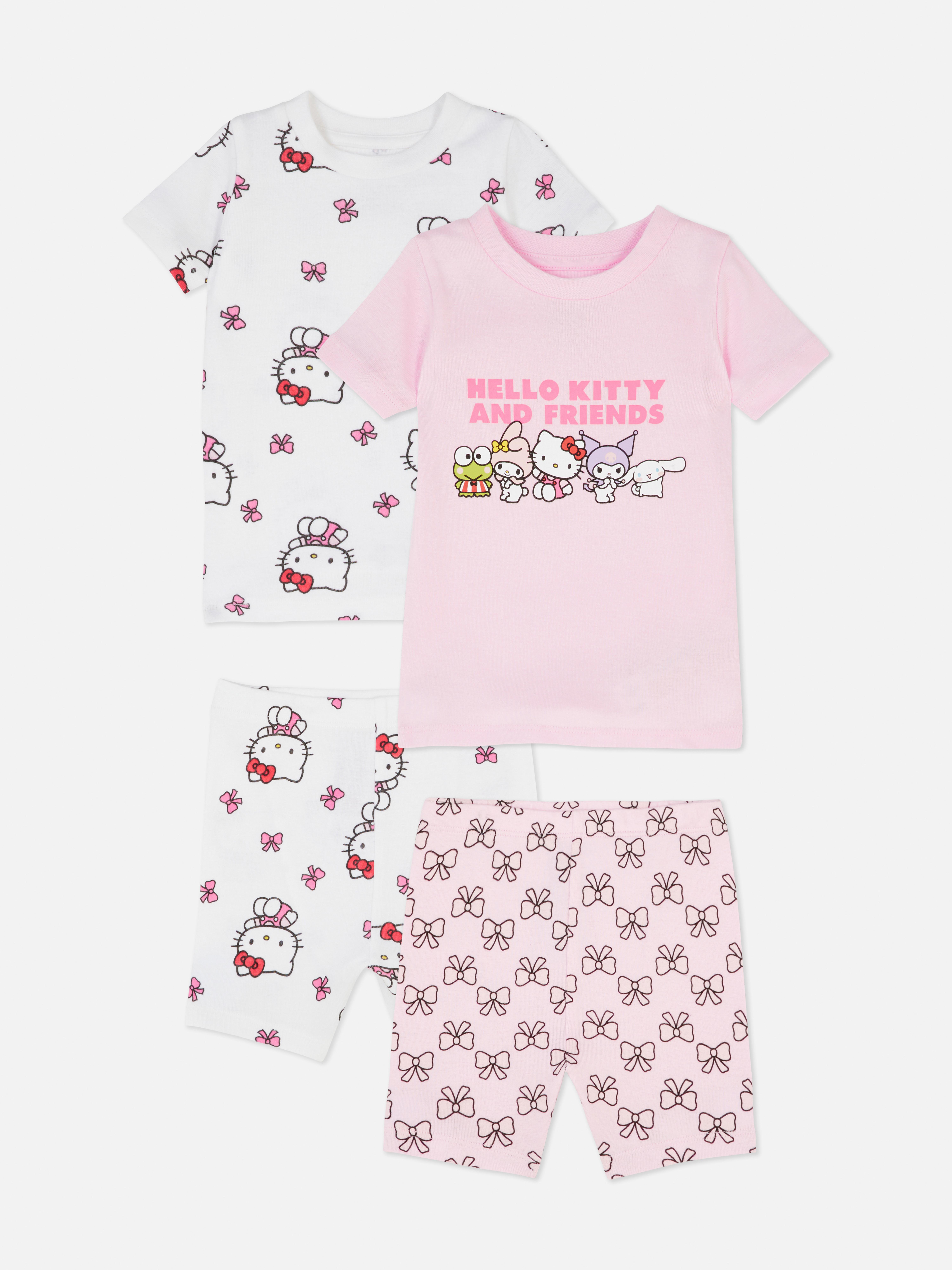 Korte pyjama Hello Kitty and Friends, set van 2