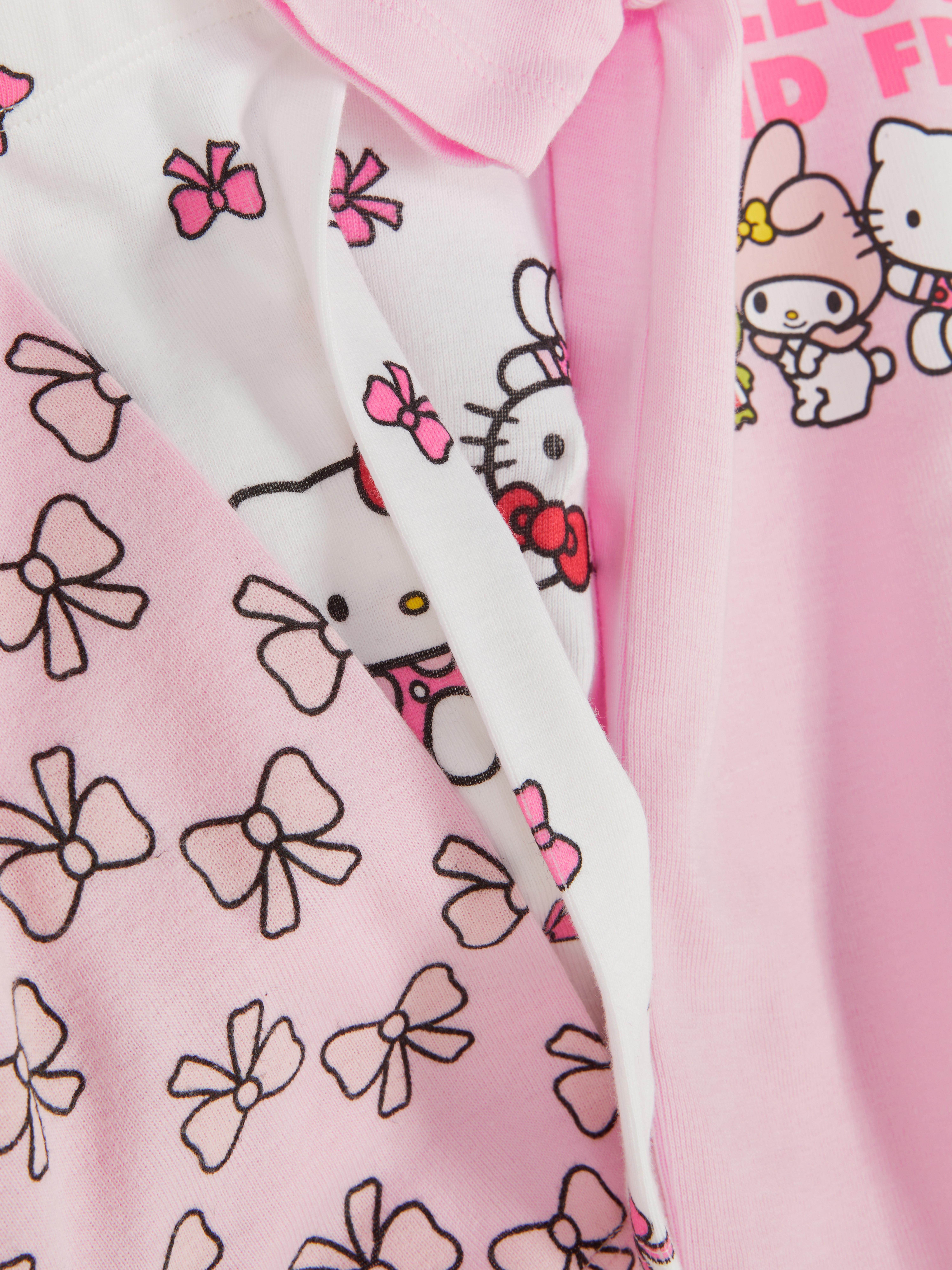Pack 2 pijamas curtos Hello Kitty and Friends