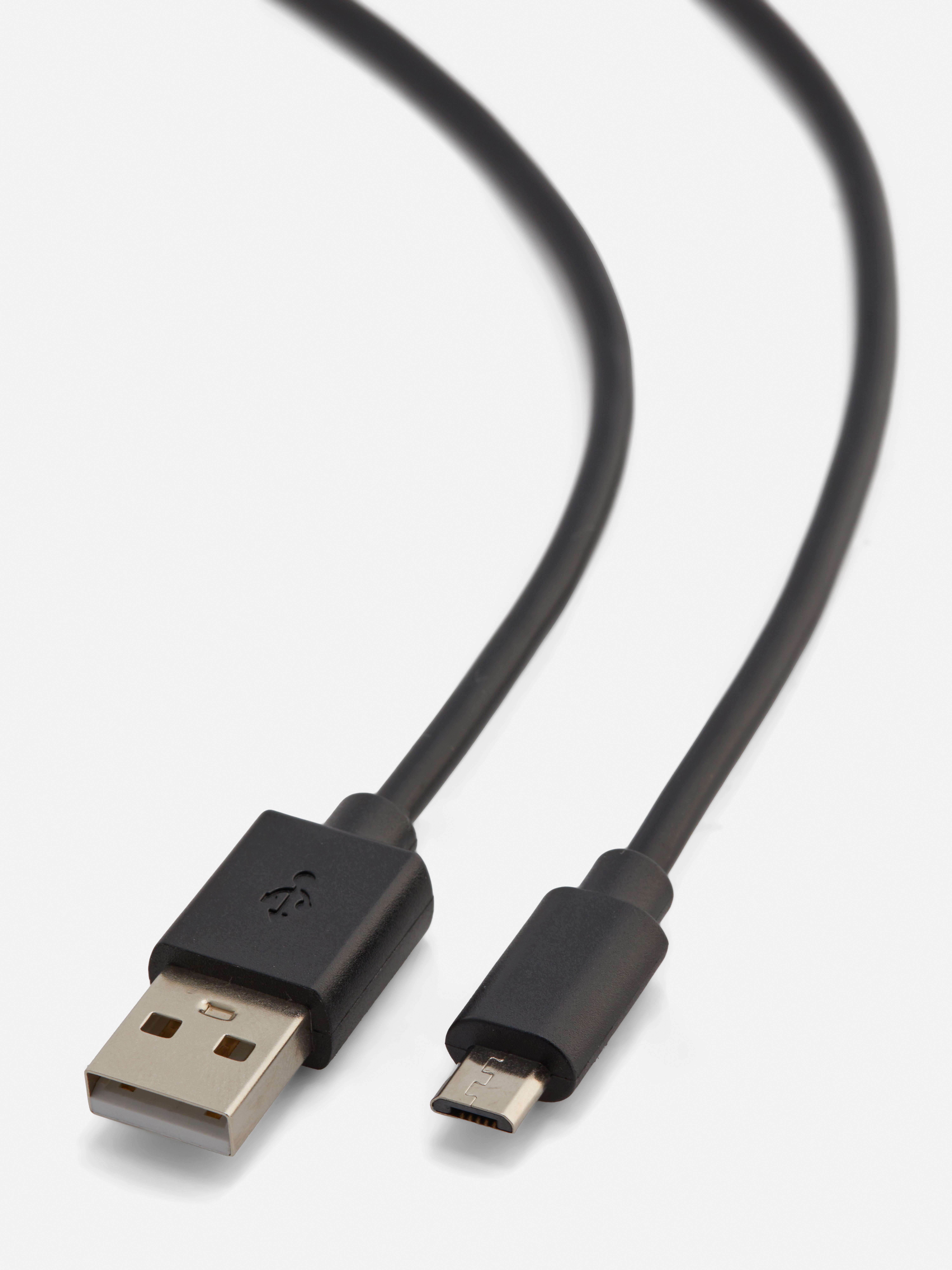 Kabel z końcówkami USB-A i Micro o długości 2 m