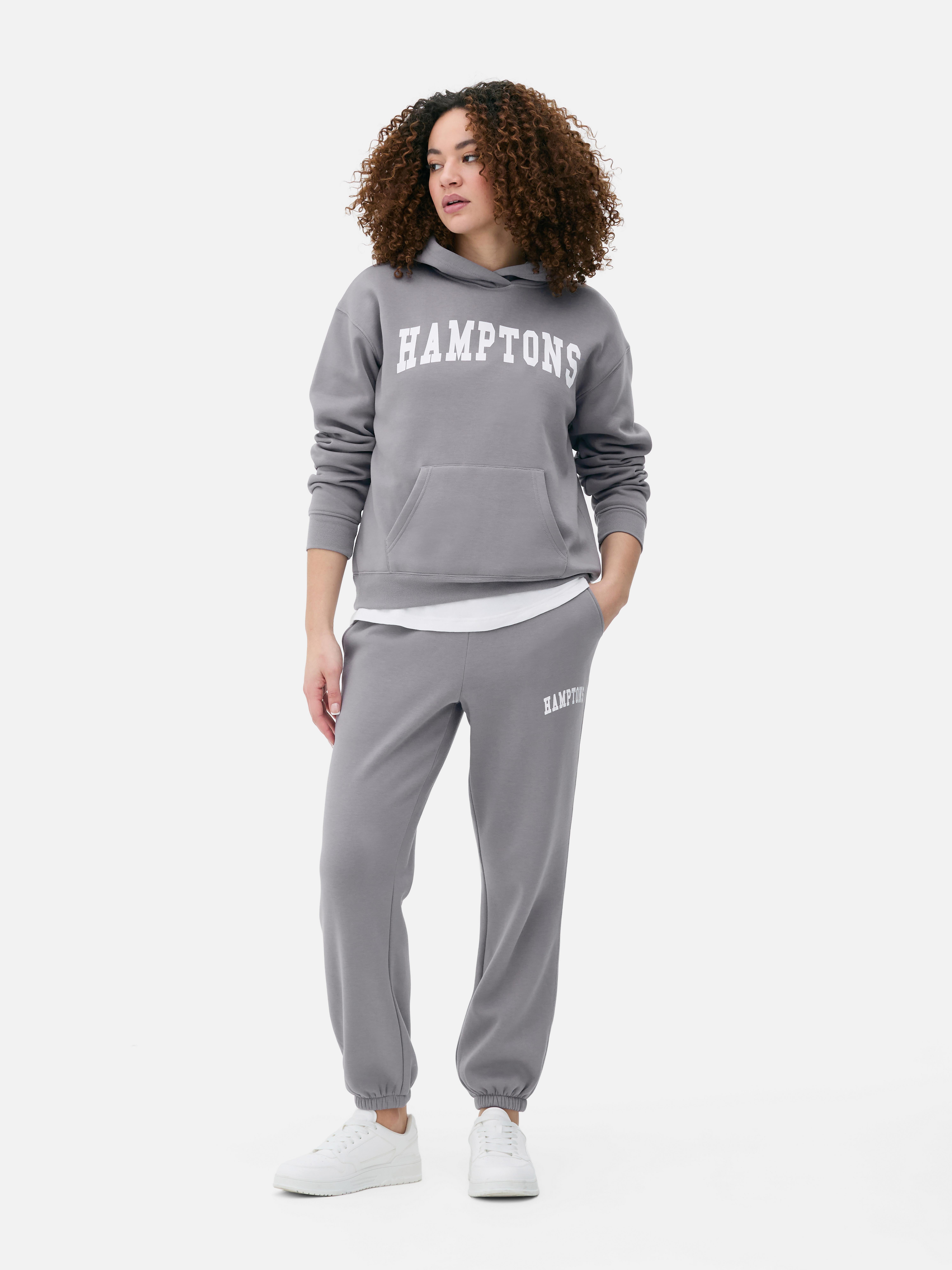 Hoodie met print Grijs