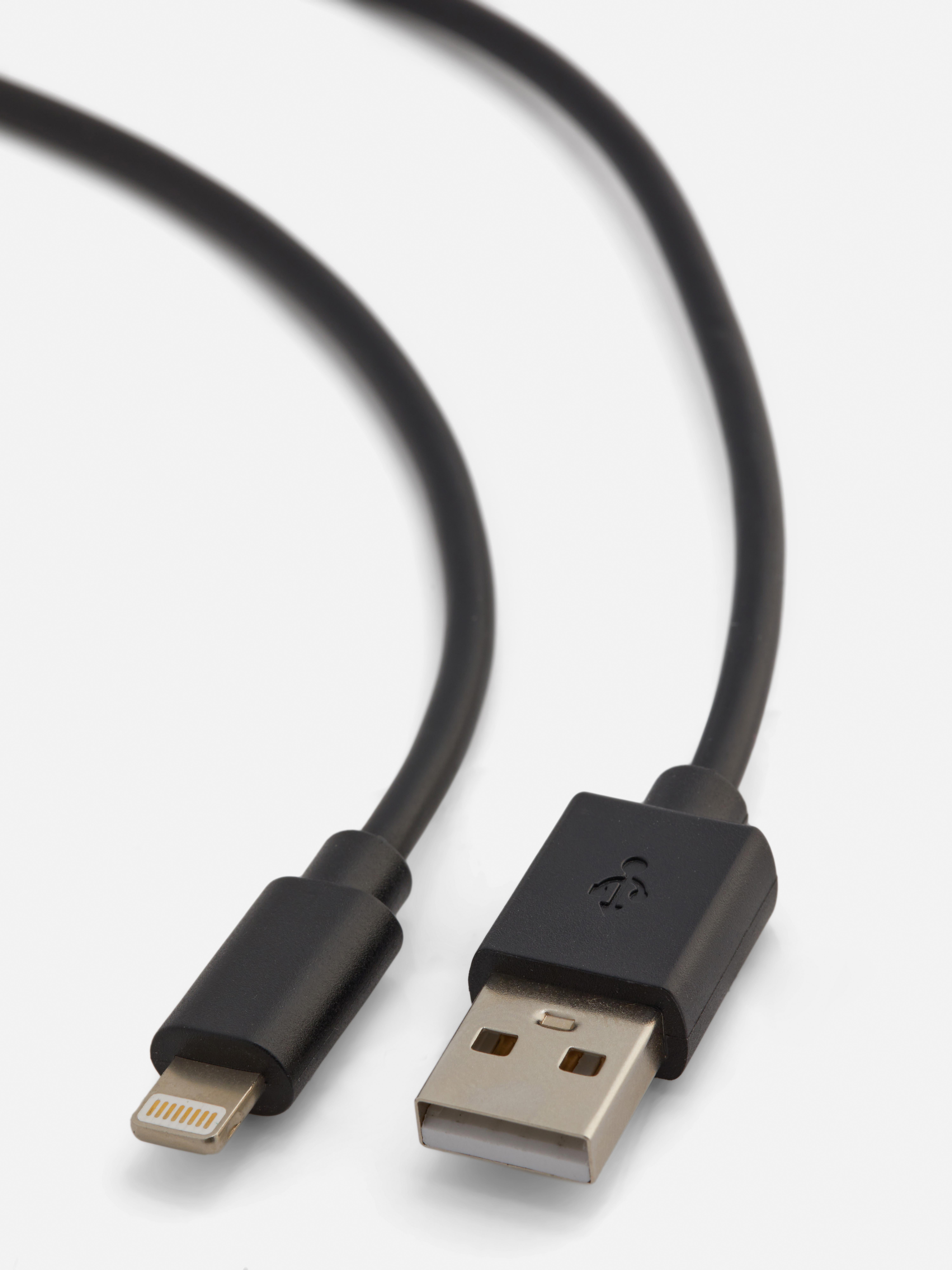 Cable de carga USB-A a Lightning de 2 metros