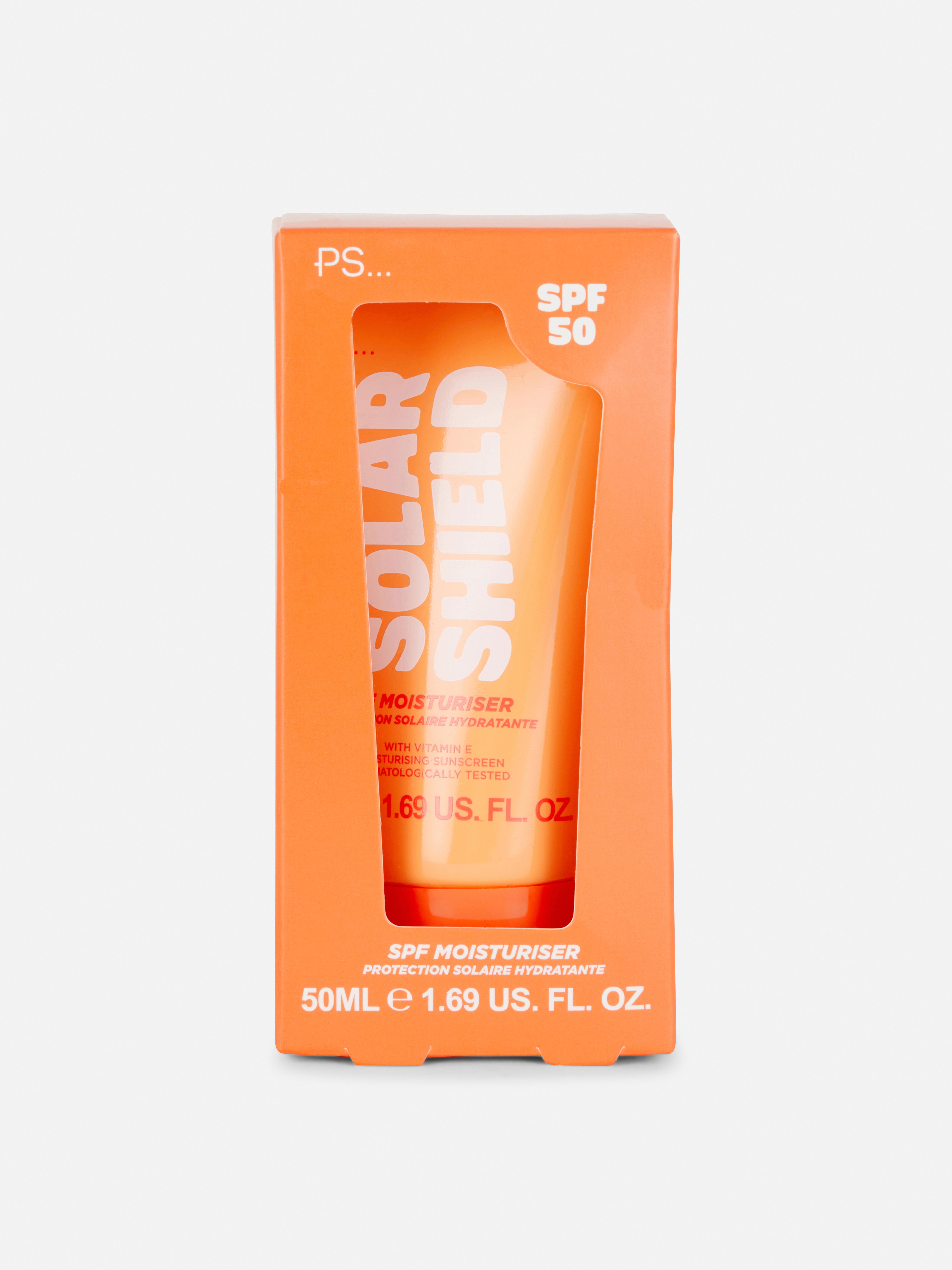 Crema hidratante con FPS 50 de PS...