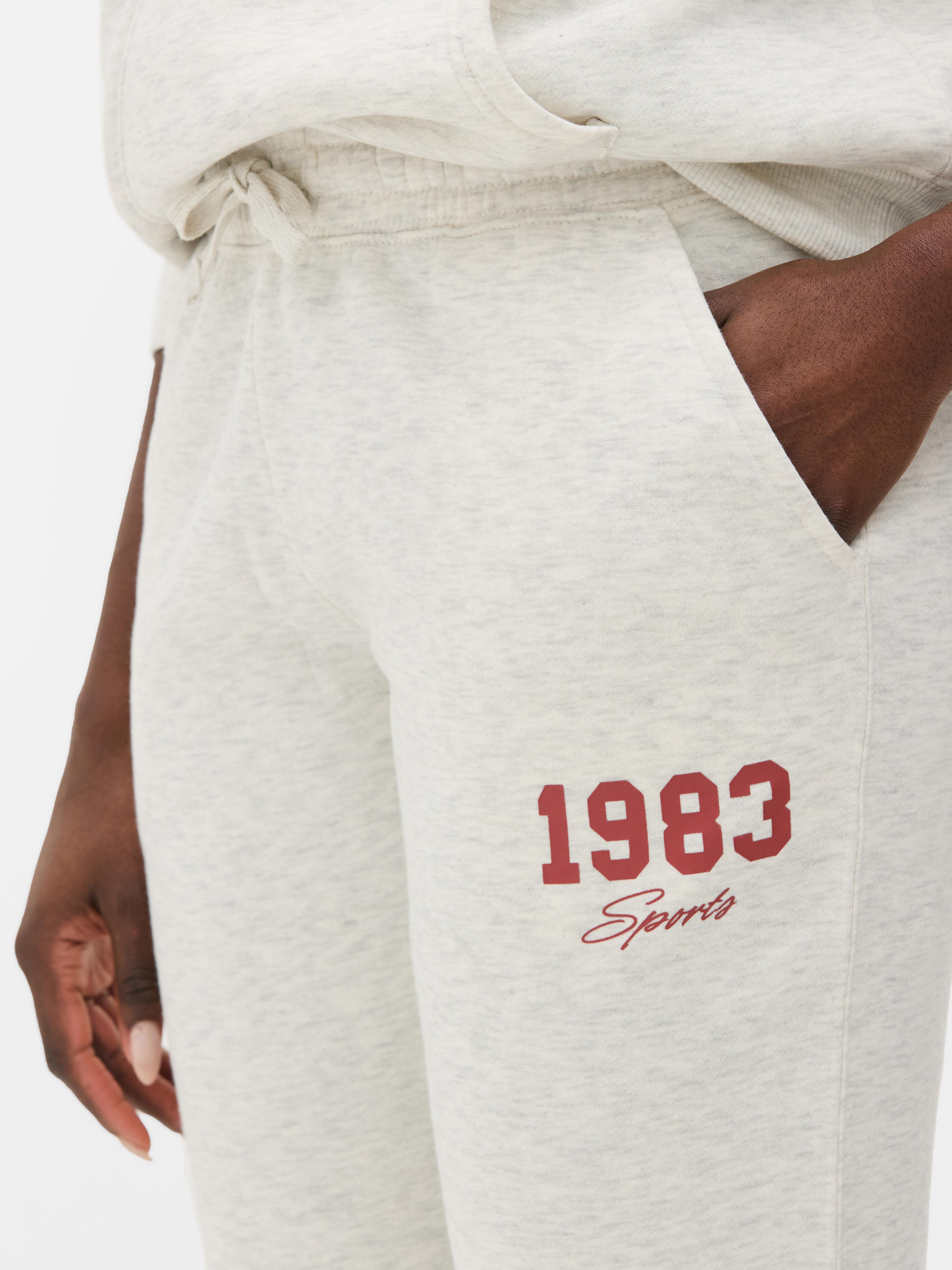 激安超特価 最大80%オフ  Women's Oatmeal Primark | Joggers Drawstring Sporty トップス